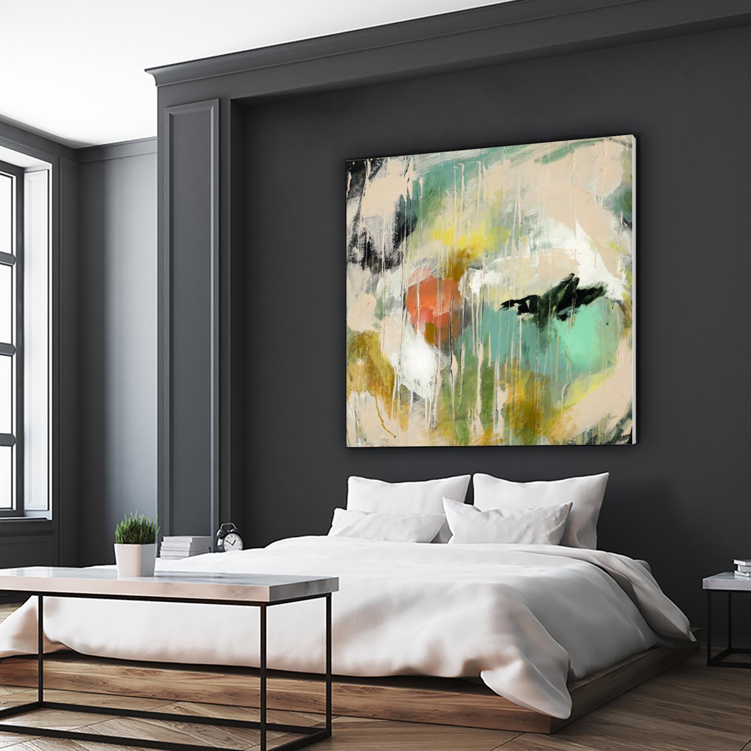 Tunnel Vision 2 by Brenna Harvey on GIANT ART - red contemporary