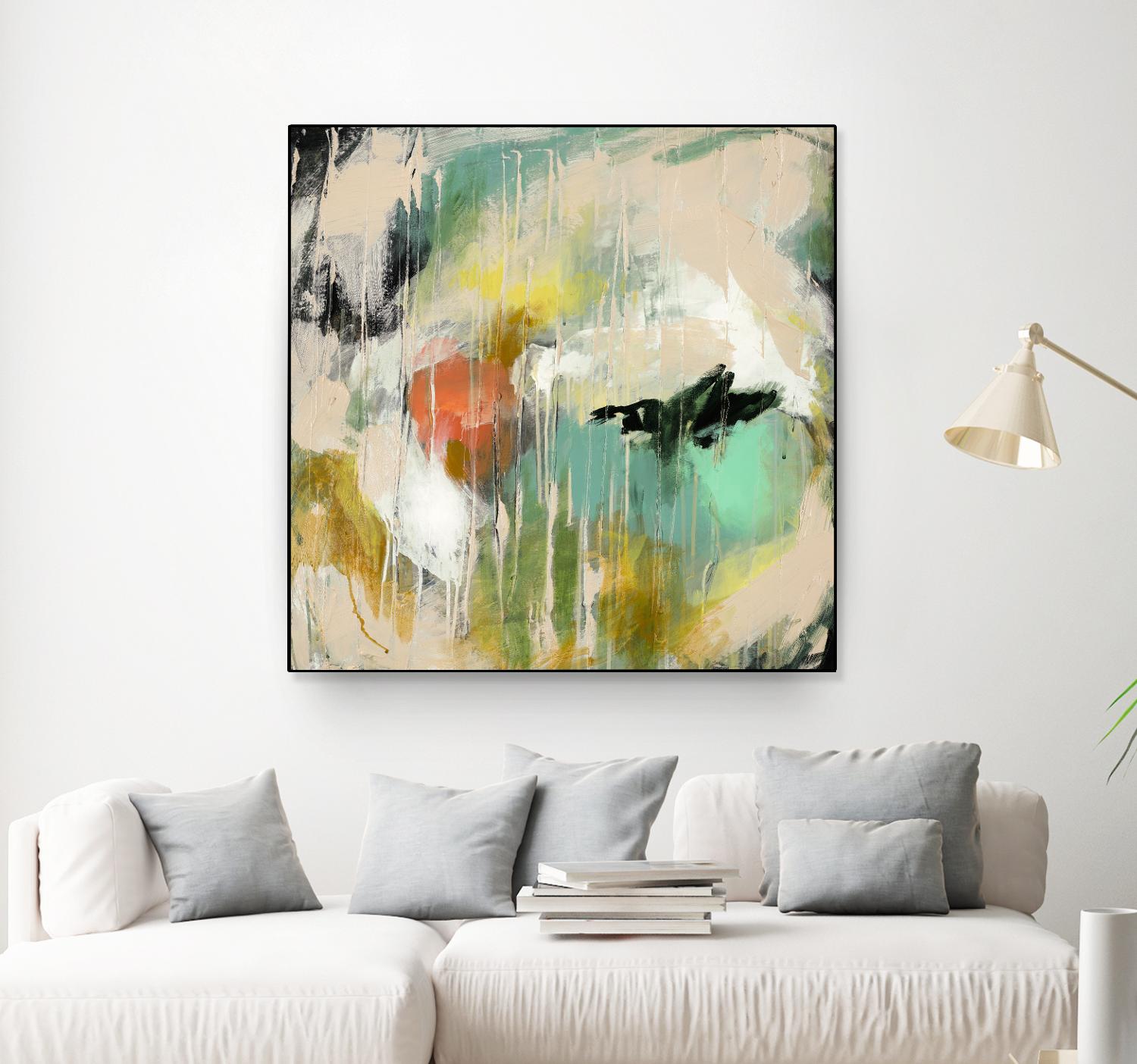 Tunnel Vision 2 by Brenna Harvey on GIANT ART - red contemporary