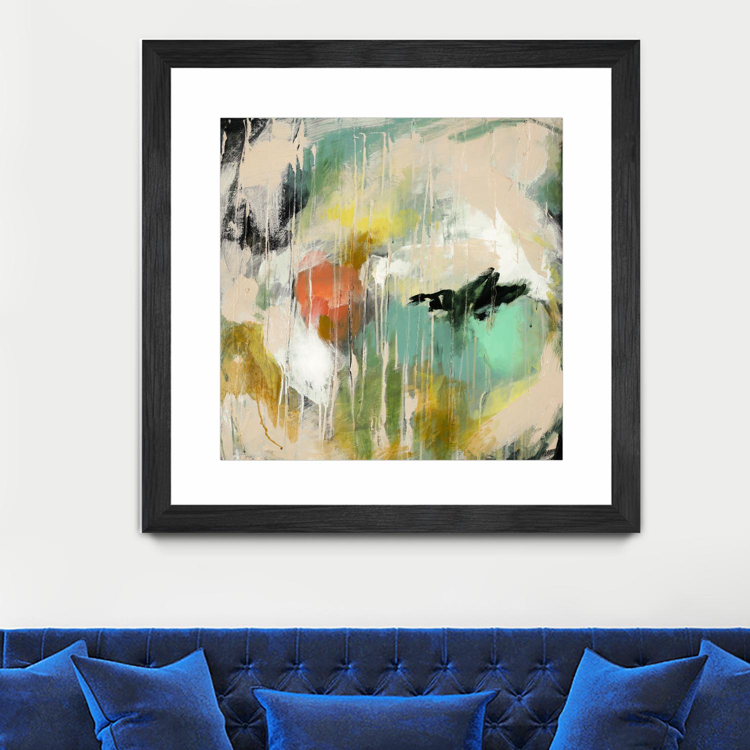 Tunnel Vision 2 by Brenna Harvey on GIANT ART - red contemporary