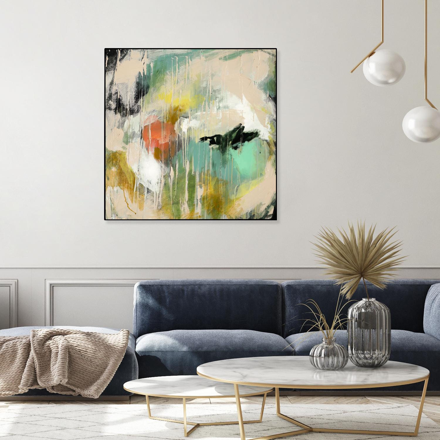 Tunnel Vision 2 by Brenna Harvey on GIANT ART - red contemporary