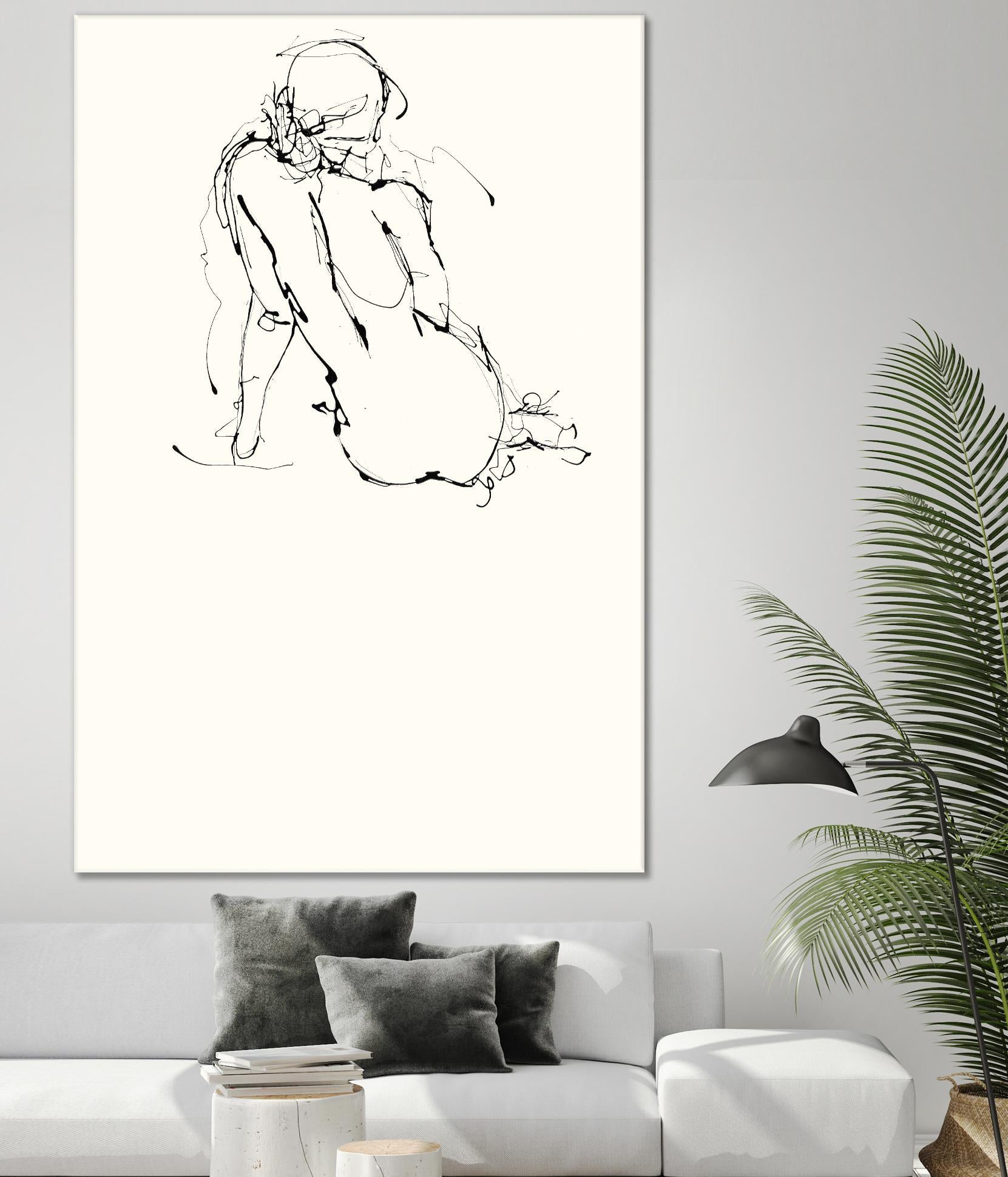 Contour Figure 4 by Stefano Altamura on GIANT ART - black men and women