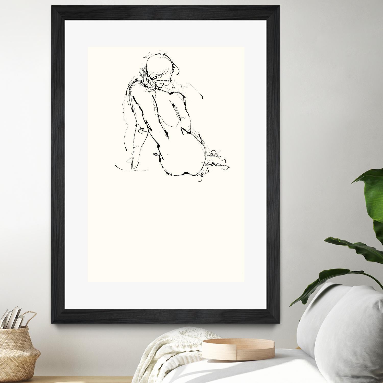 Contour Figure 4 by Stefano Altamura on GIANT ART - black men and women