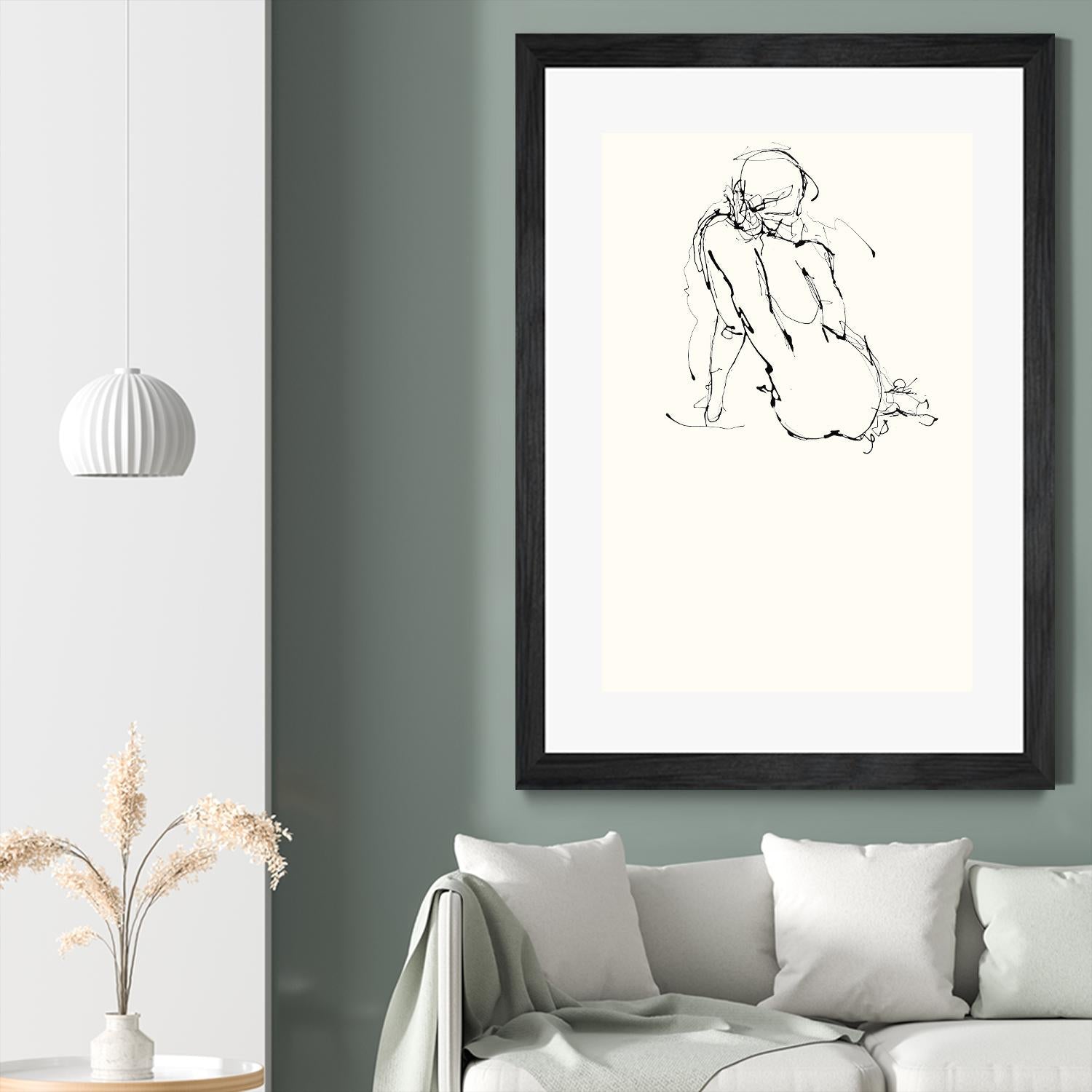 Contour Figure 4 by Stefano Altamura on GIANT ART - black men and women