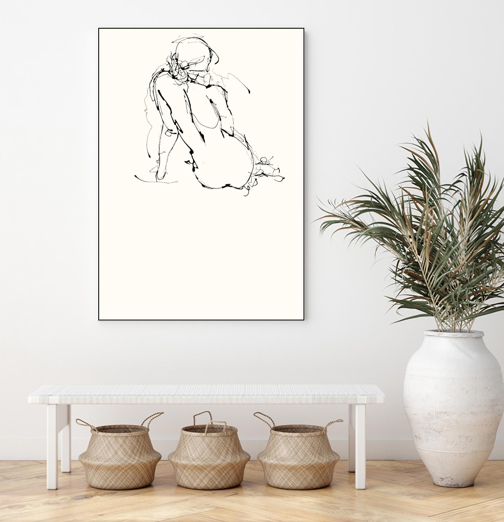 Contour Figure 4 by Stefano Altamura on GIANT ART - black men and women