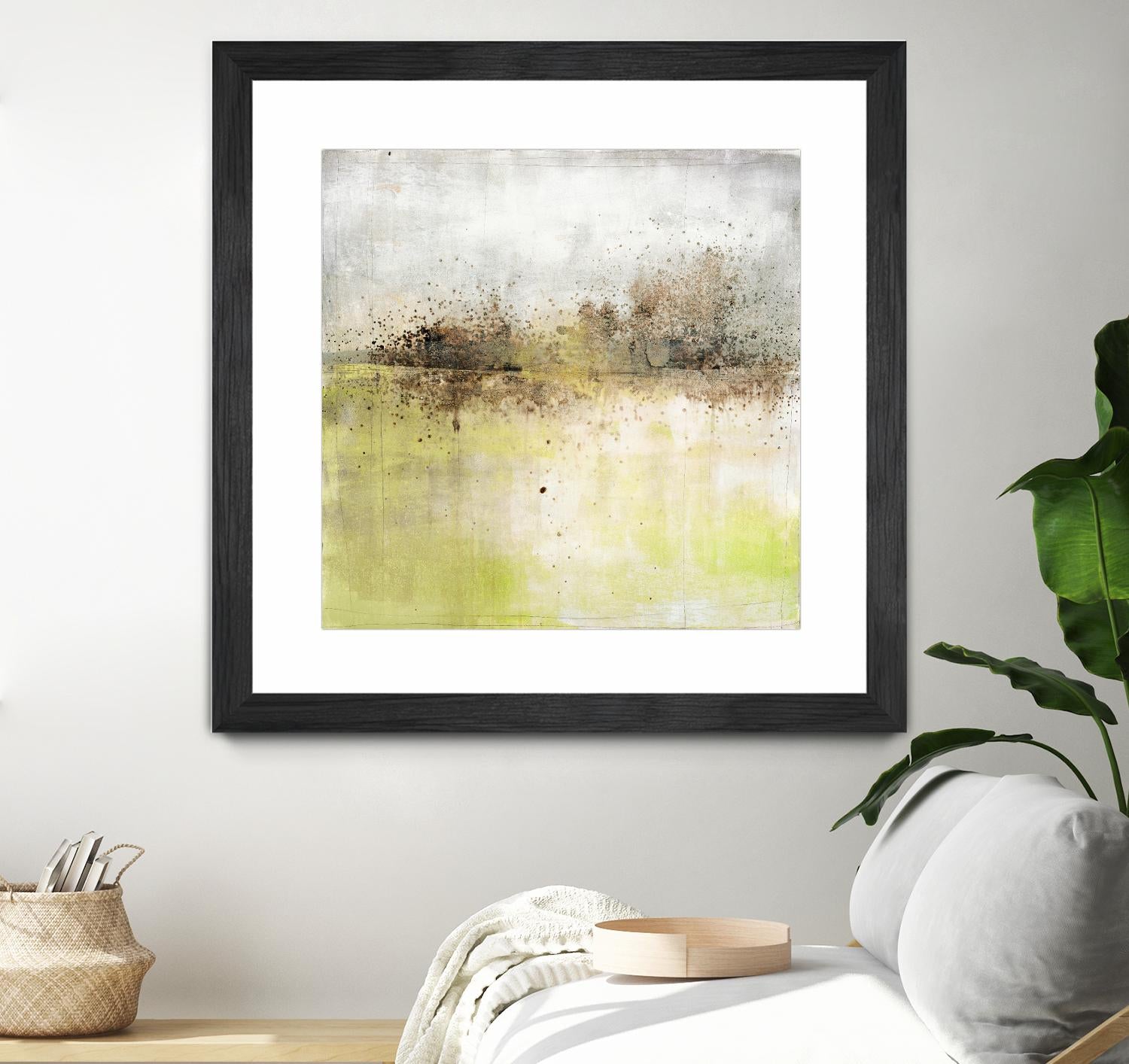 Granulated Peridot by Maeve Harris on GIANT ART - green abstract