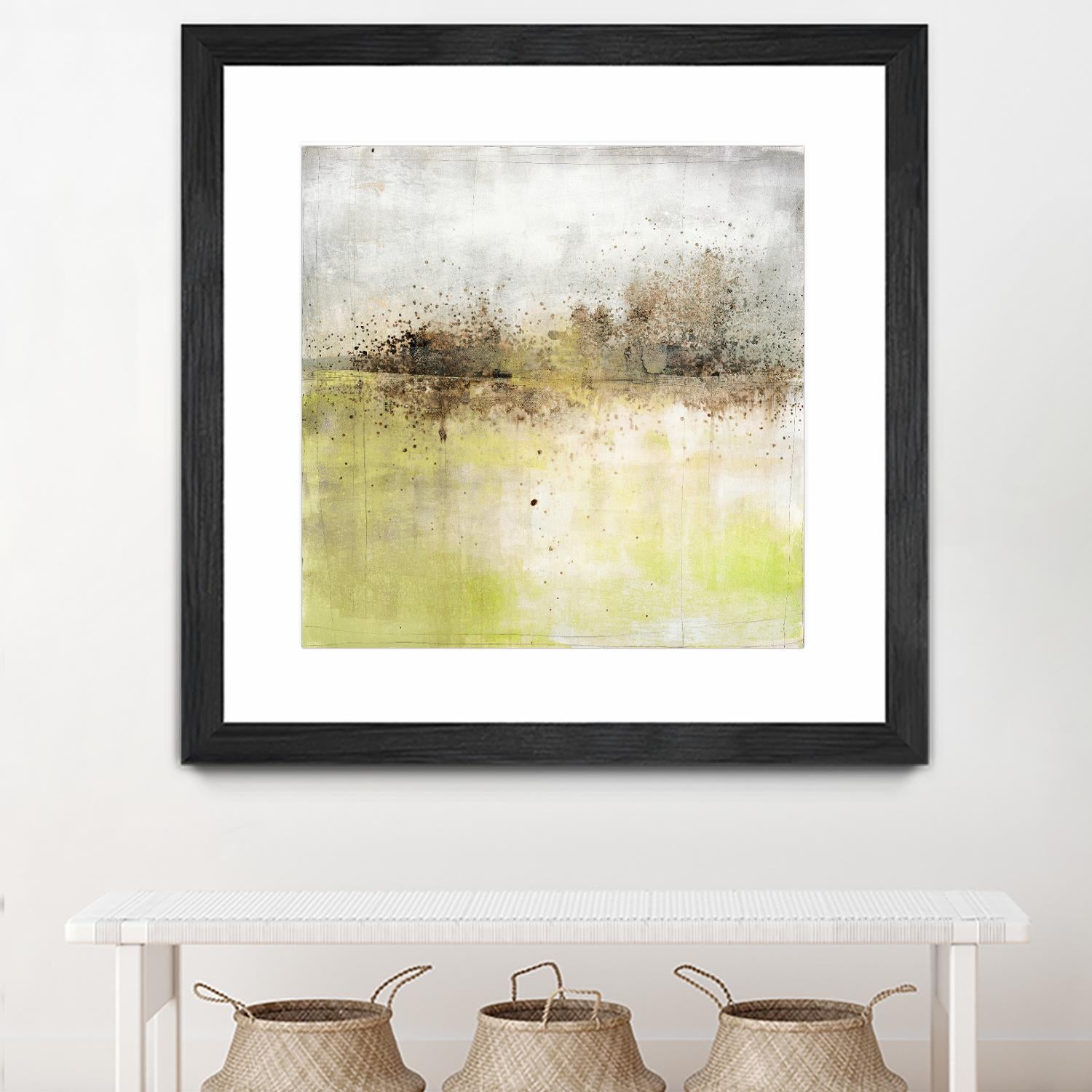 Granulated Peridot by Maeve Harris on GIANT ART - green abstract