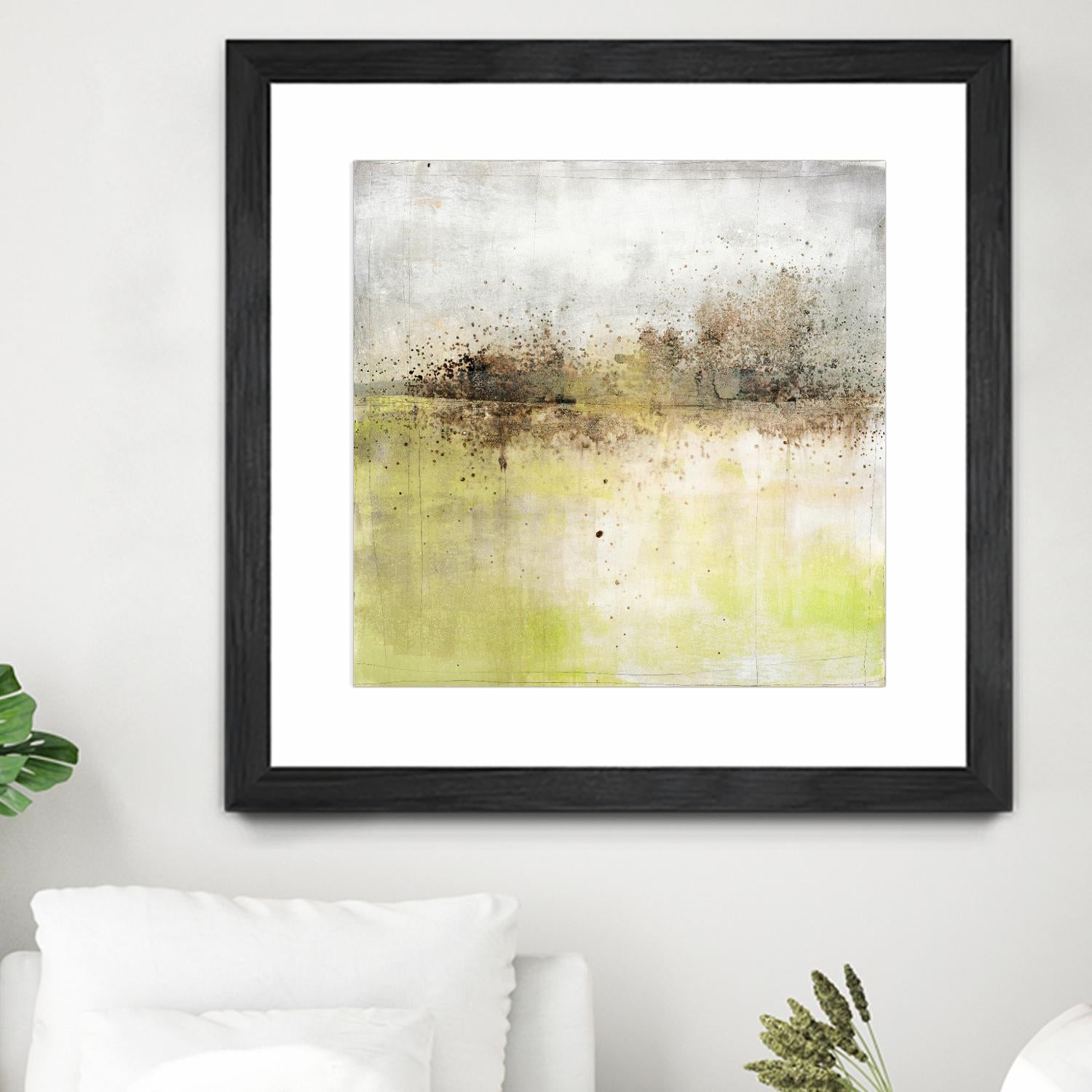 Granulated Peridot by Maeve Harris on GIANT ART - green abstract