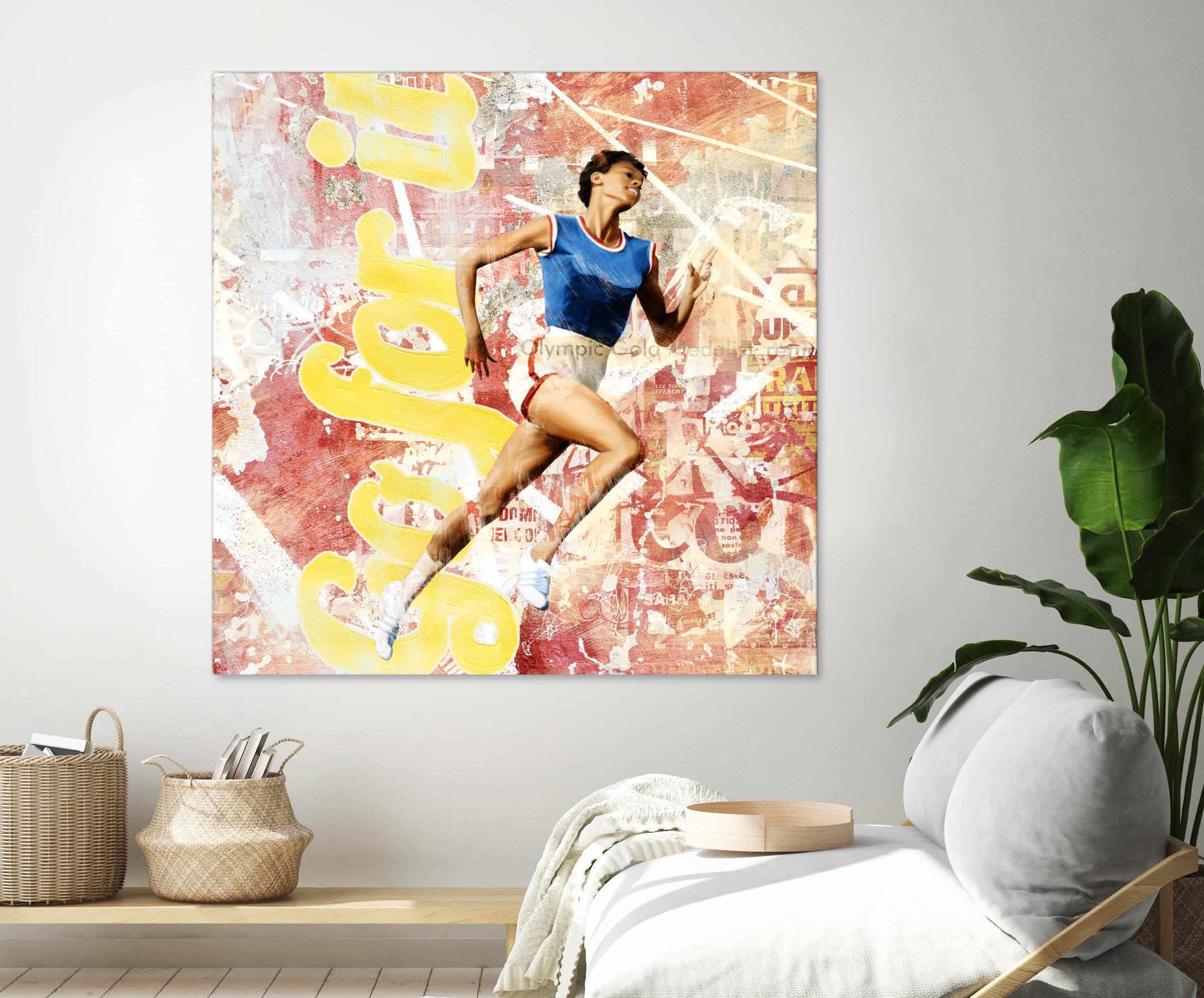 Go For It by THE Studio on GIANT ART - red vintage