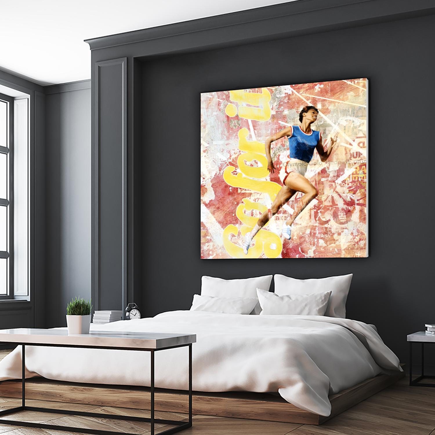 Go For It by THE Studio on GIANT ART - red vintage