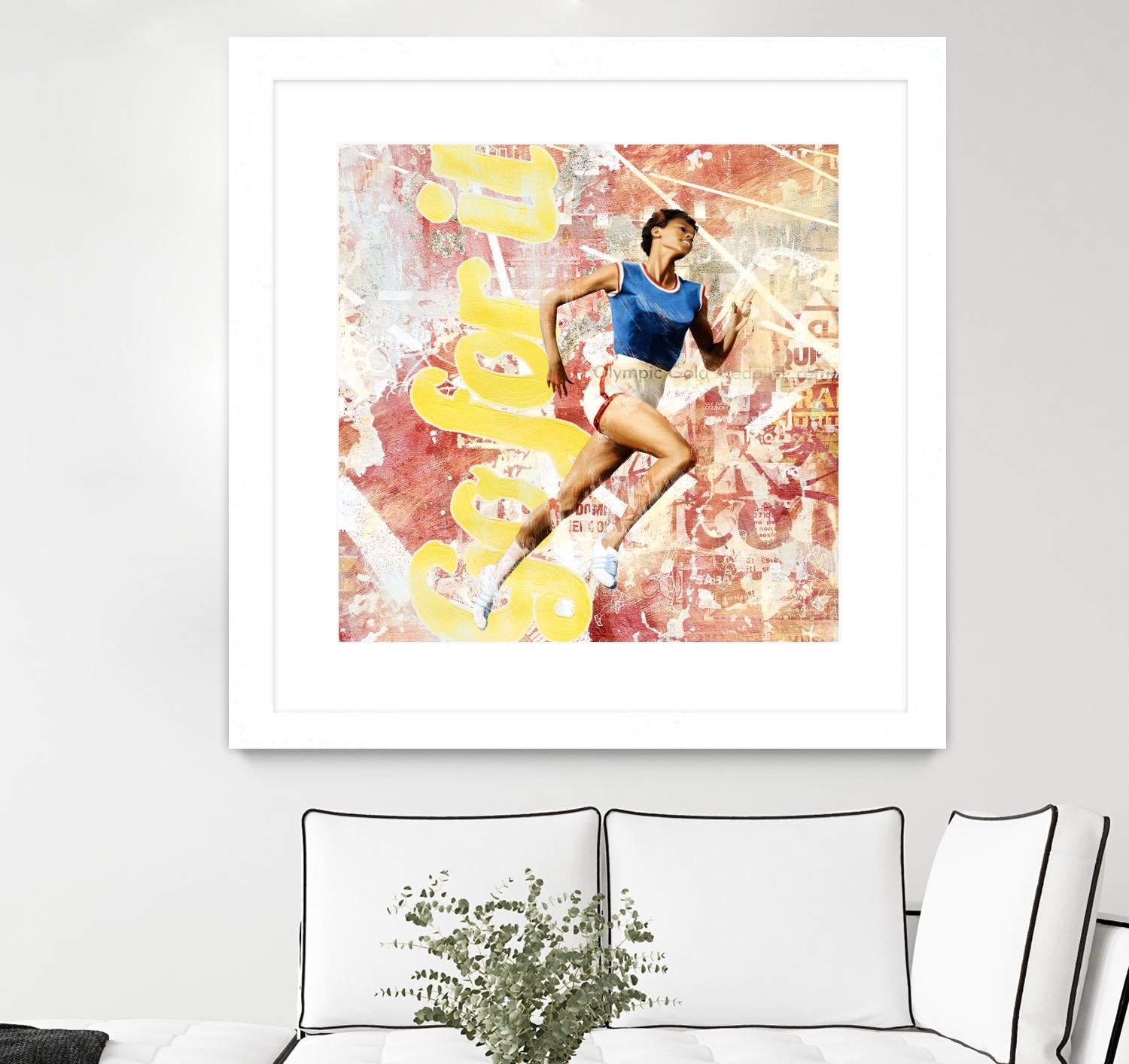 Go For It by THE Studio on GIANT ART - red vintage