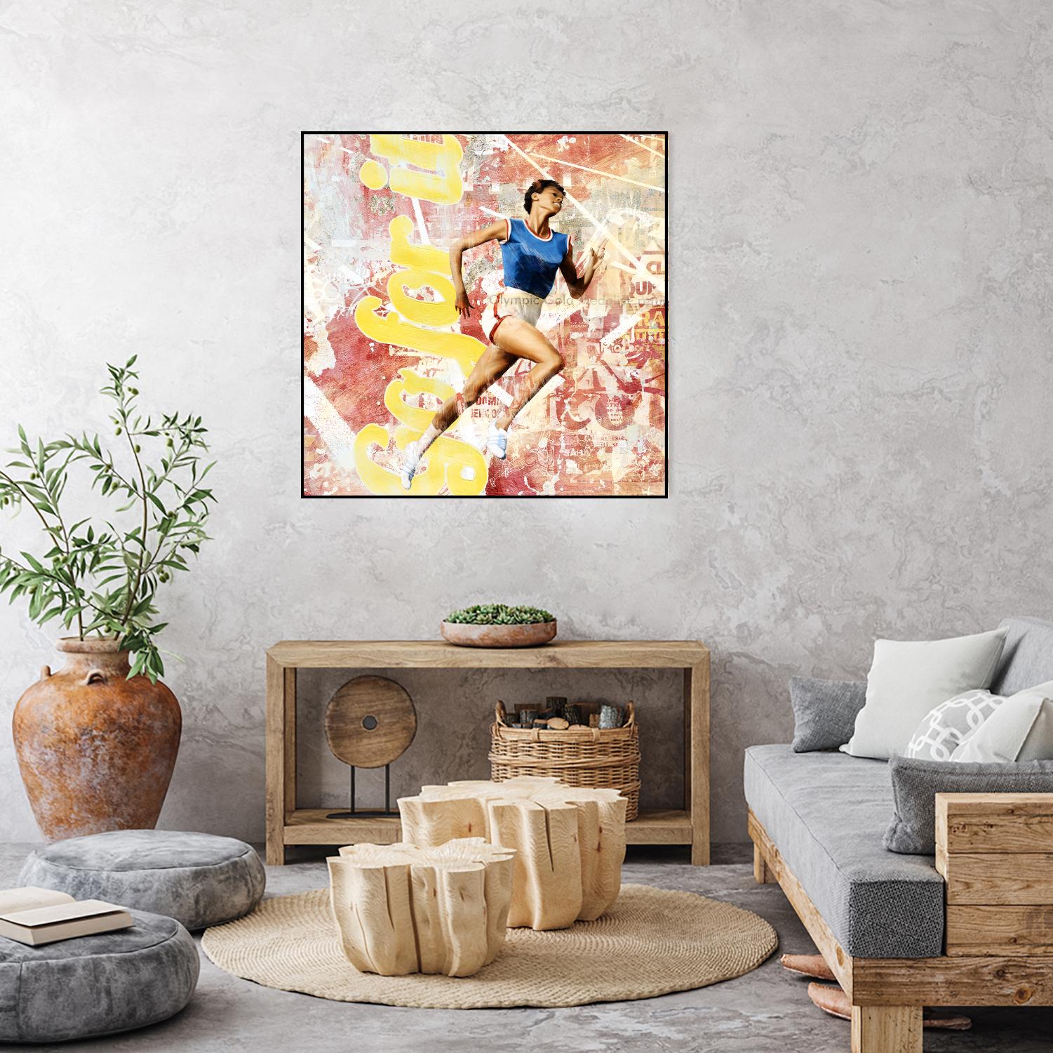 Go For It by THE Studio on GIANT ART - red vintage