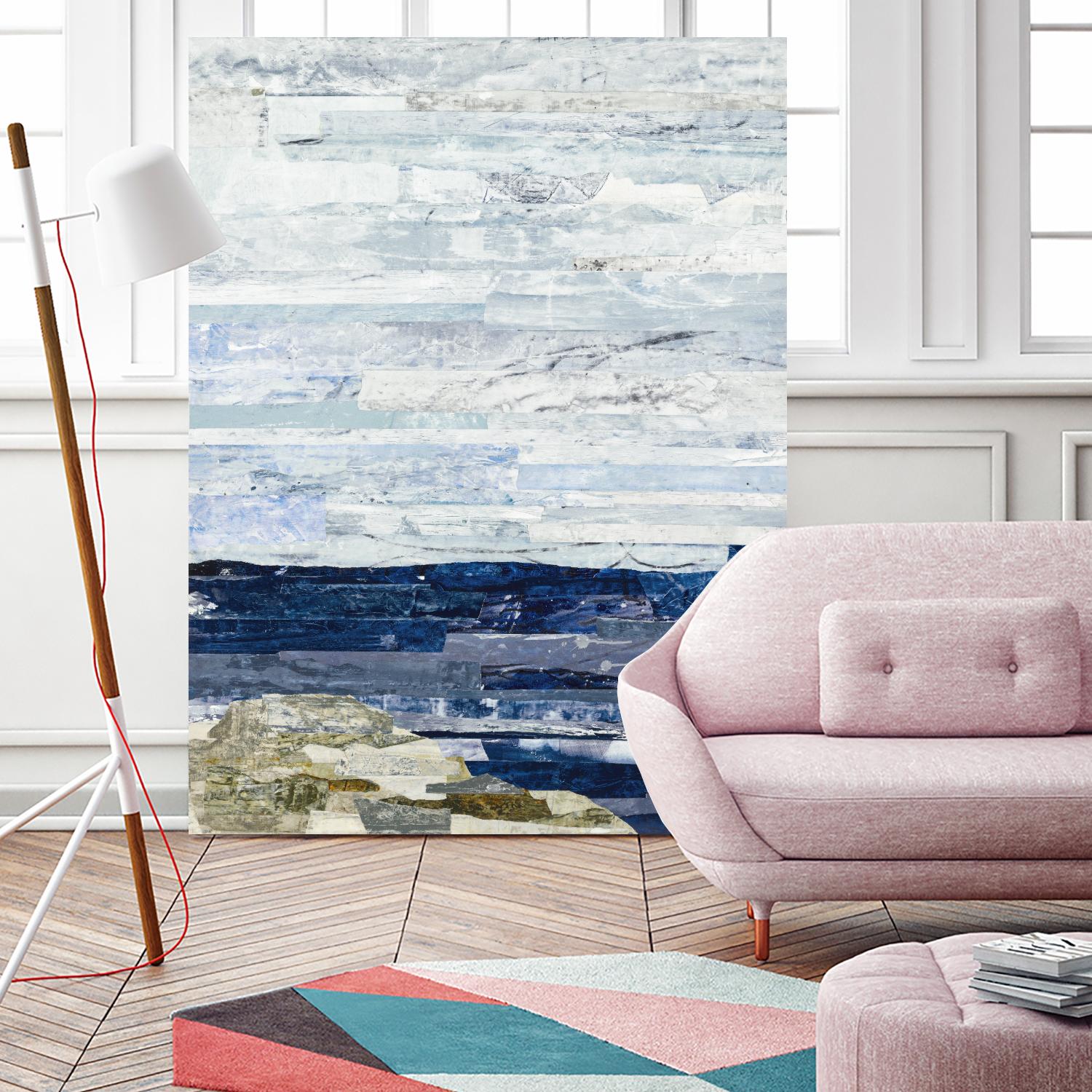 Linear Progression 1 by Kyle Goderwis on GIANT ART - grey abstract