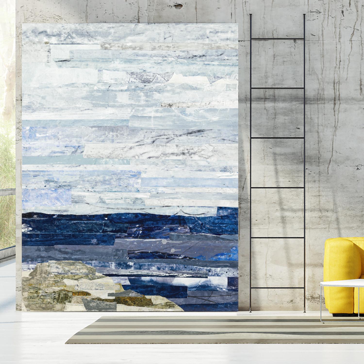 Linear Progression 1 by Kyle Goderwis on GIANT ART - grey abstract