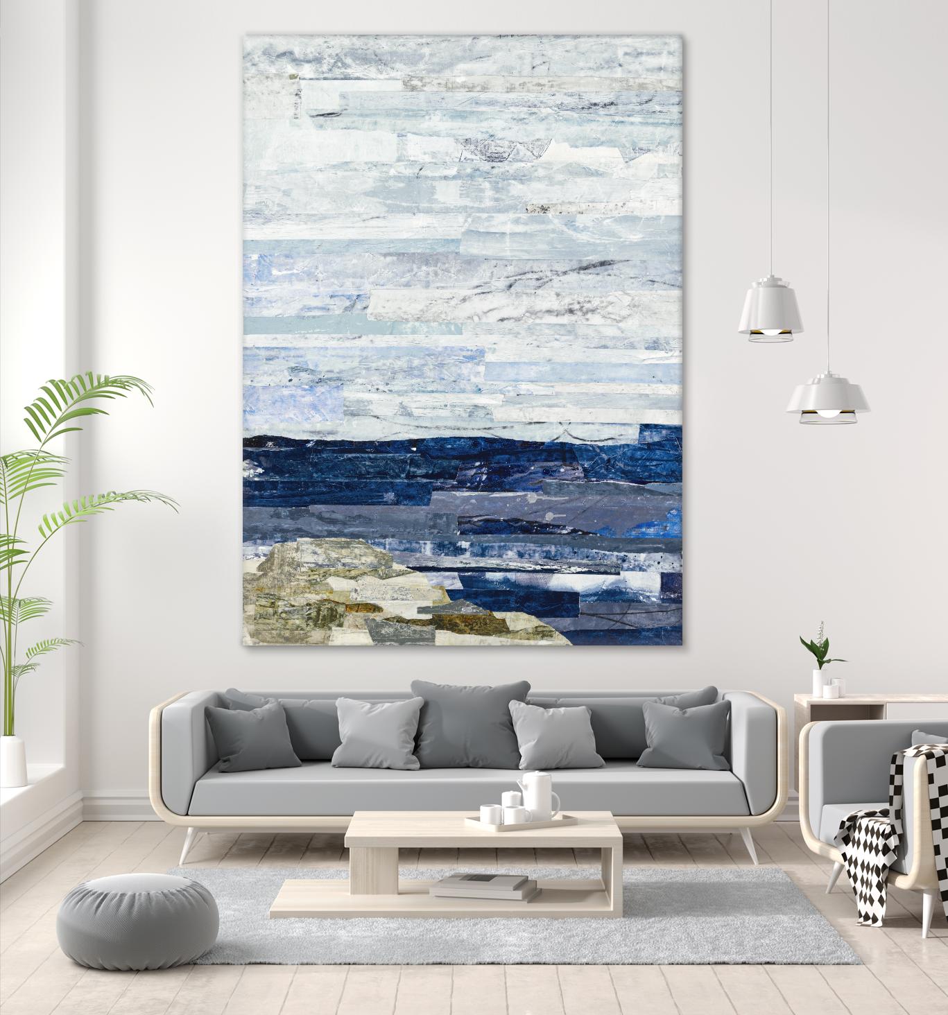 Linear Progression 1 by Kyle Goderwis on GIANT ART - grey abstract