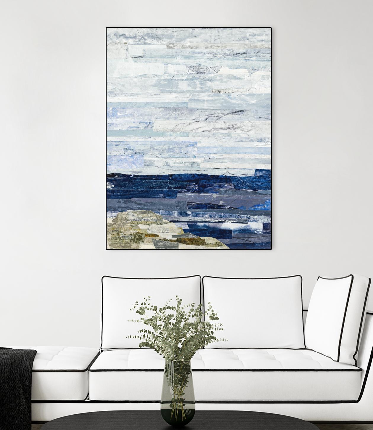 Linear Progression 1 by Kyle Goderwis on GIANT ART - grey abstract