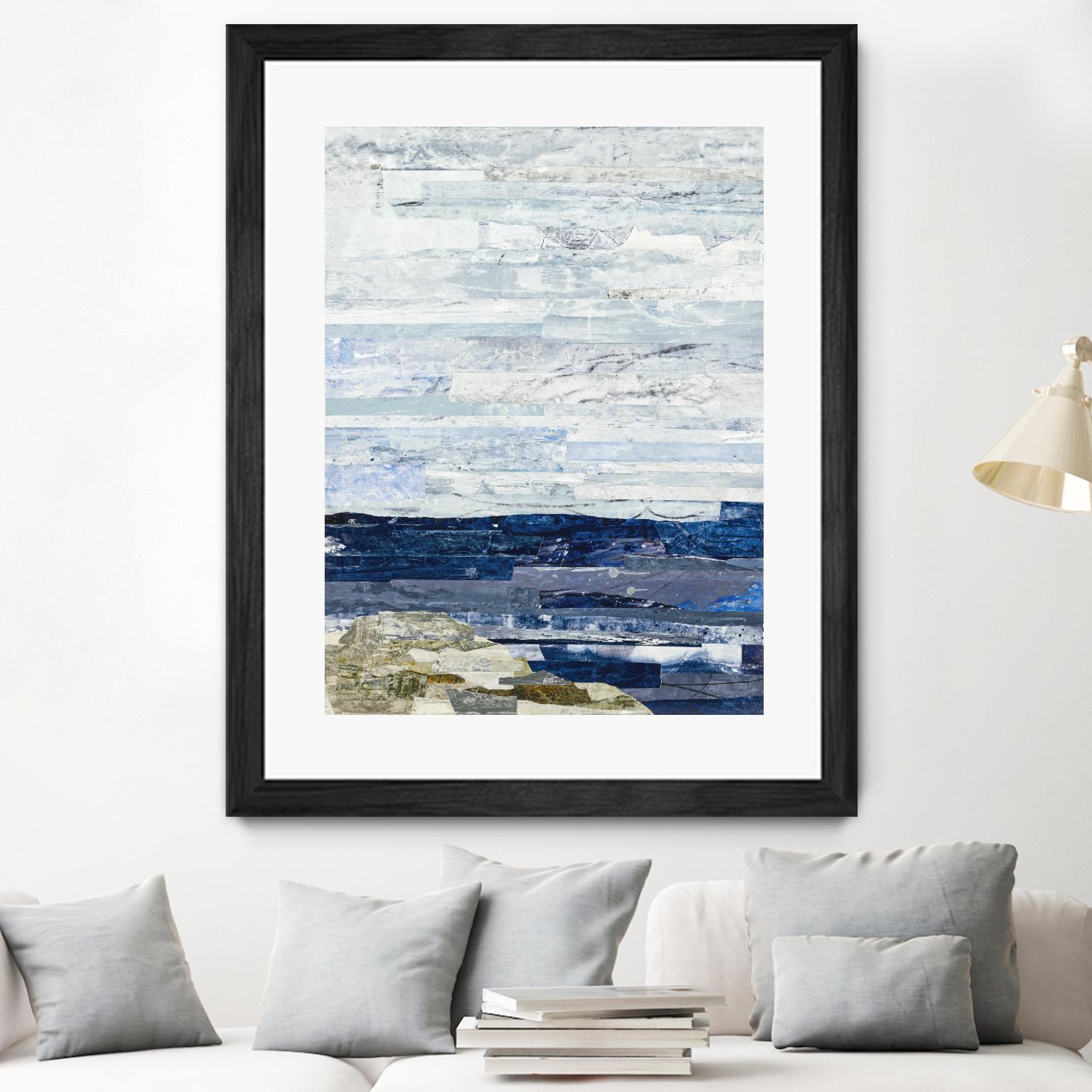 Linear Progression 1 by Kyle Goderwis on GIANT ART - grey abstract