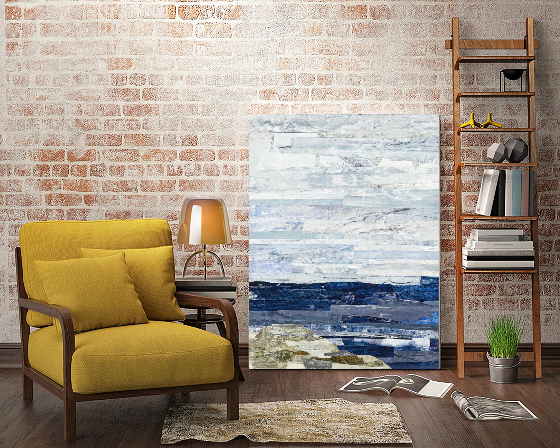 Linear Progression 1 by Kyle Goderwis on GIANT ART - grey abstract