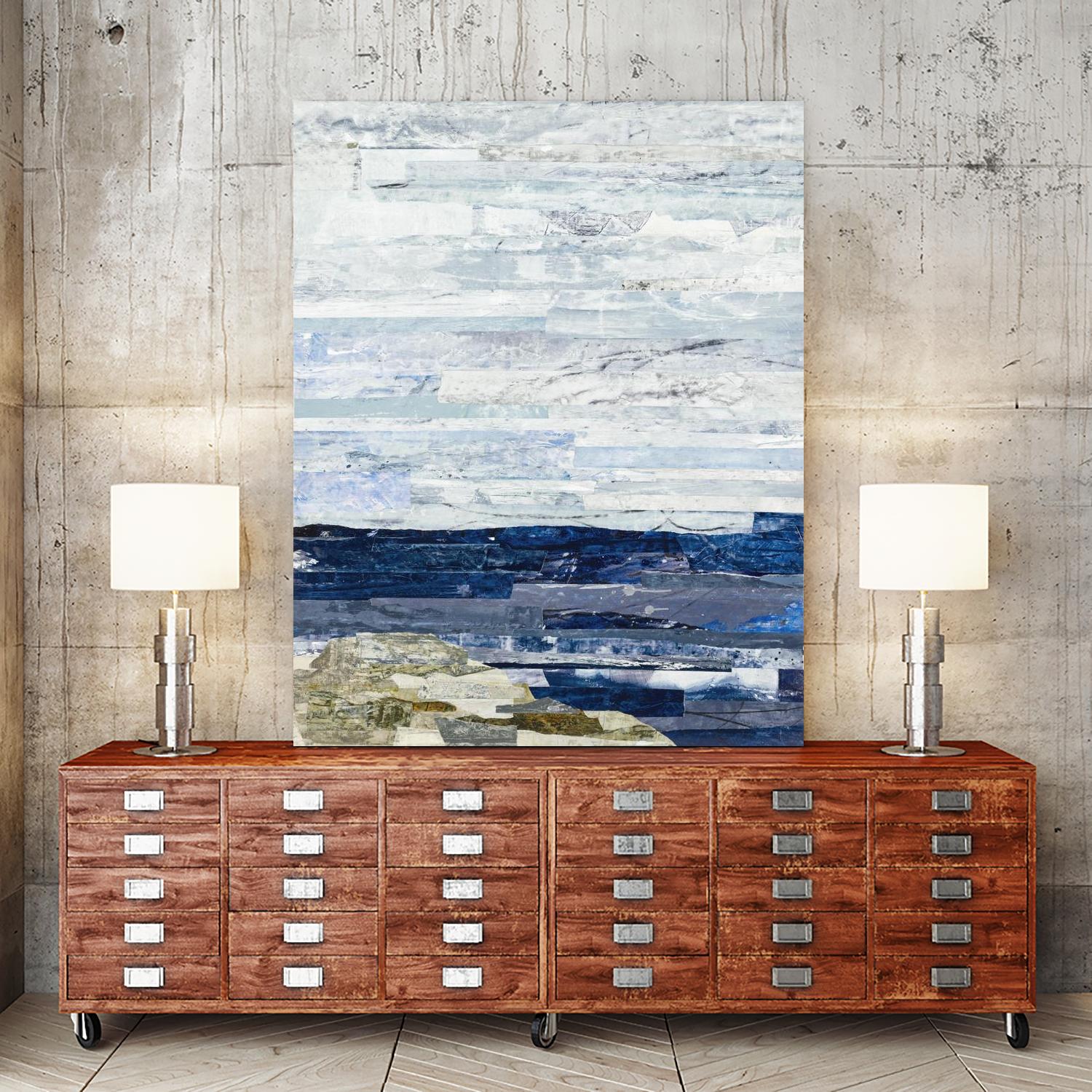 Linear Progression 1 by Kyle Goderwis on GIANT ART - grey abstract