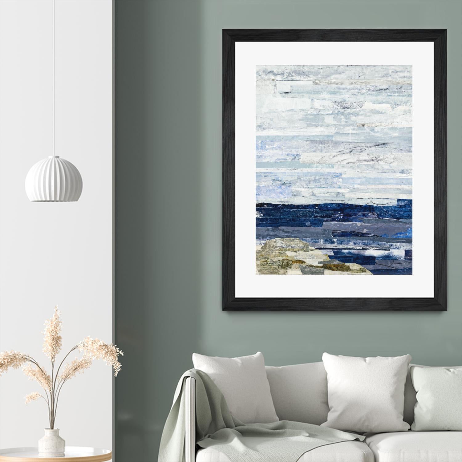 Linear Progression 1 by Kyle Goderwis on GIANT ART - grey abstract