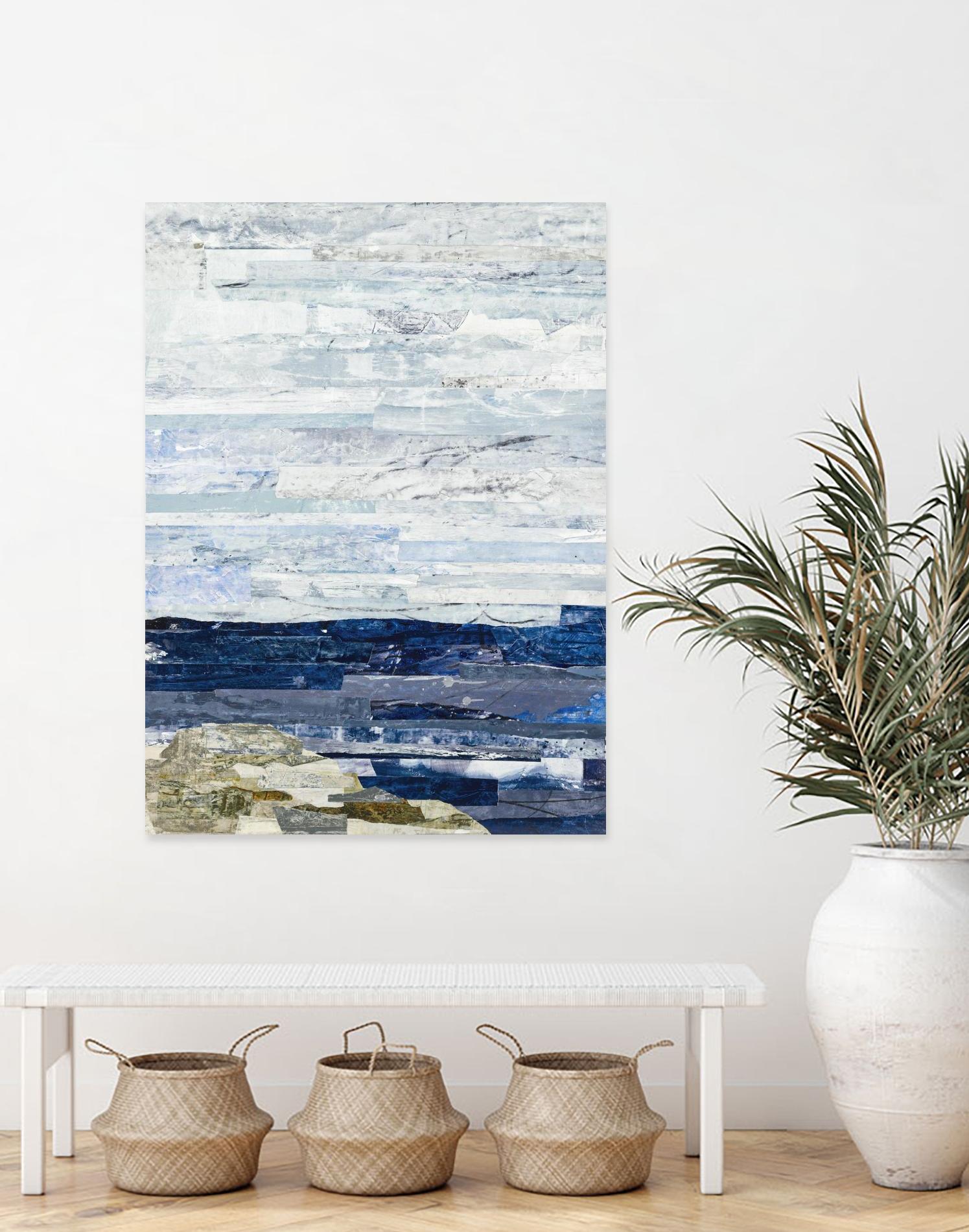 Linear Progression 1 by Kyle Goderwis on GIANT ART - grey abstract