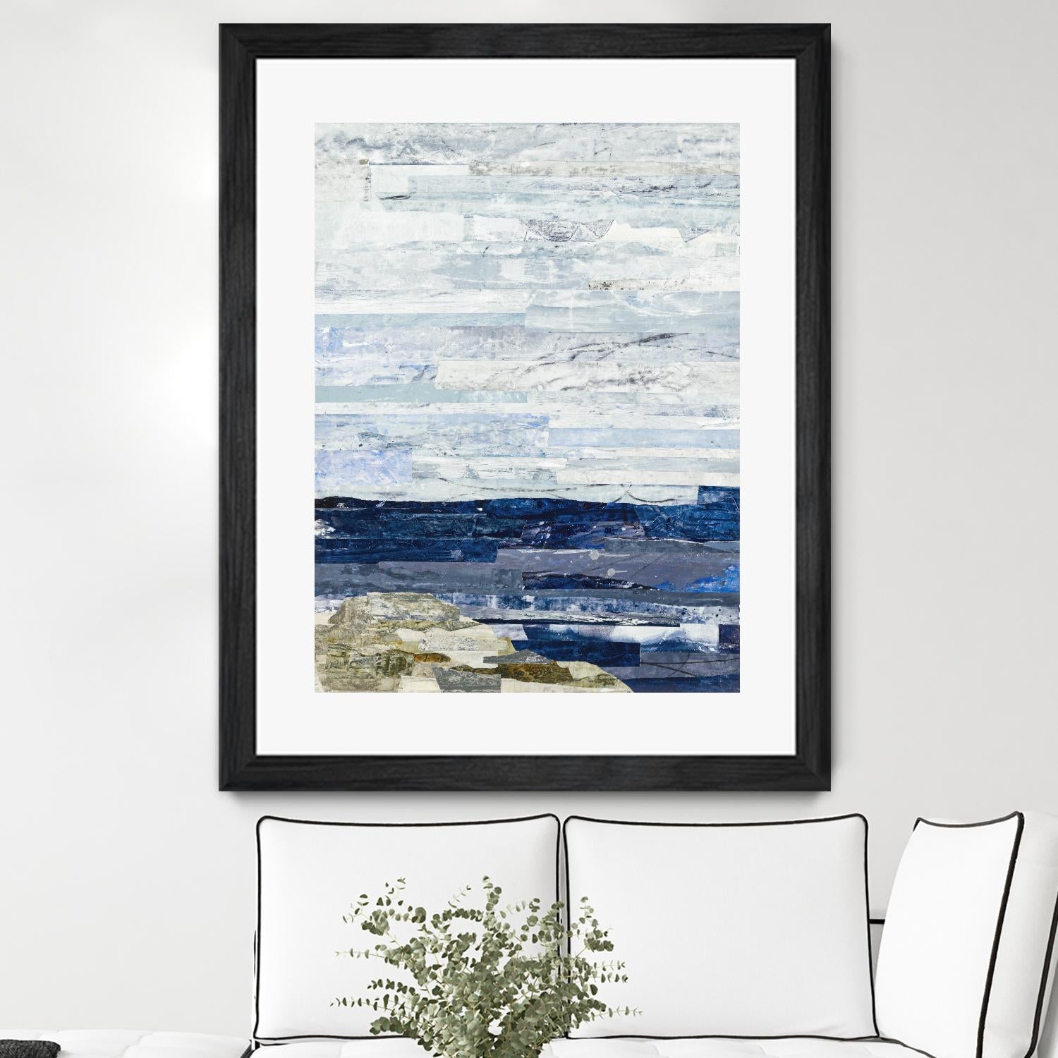 Linear Progression 1 by Kyle Goderwis on GIANT ART - grey abstract