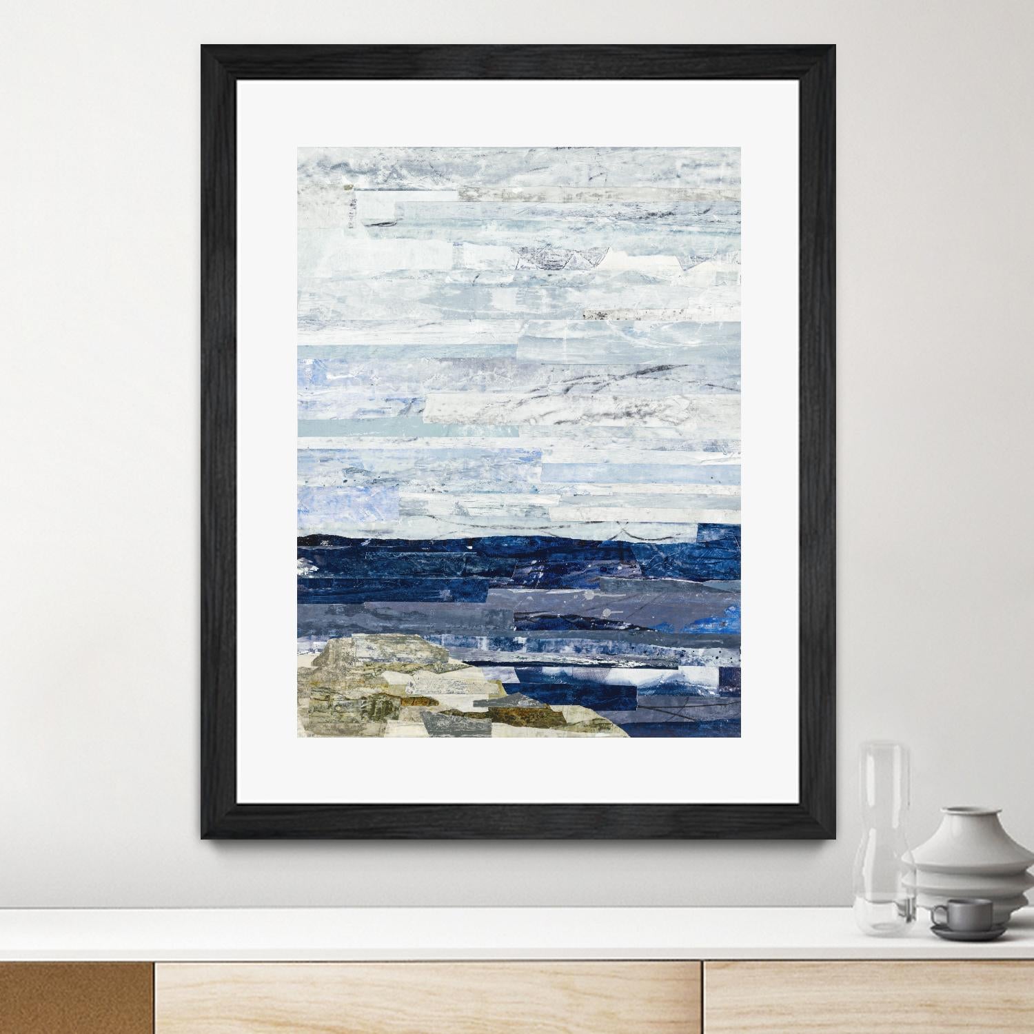 Linear Progression 1 by Kyle Goderwis on GIANT ART - grey abstract