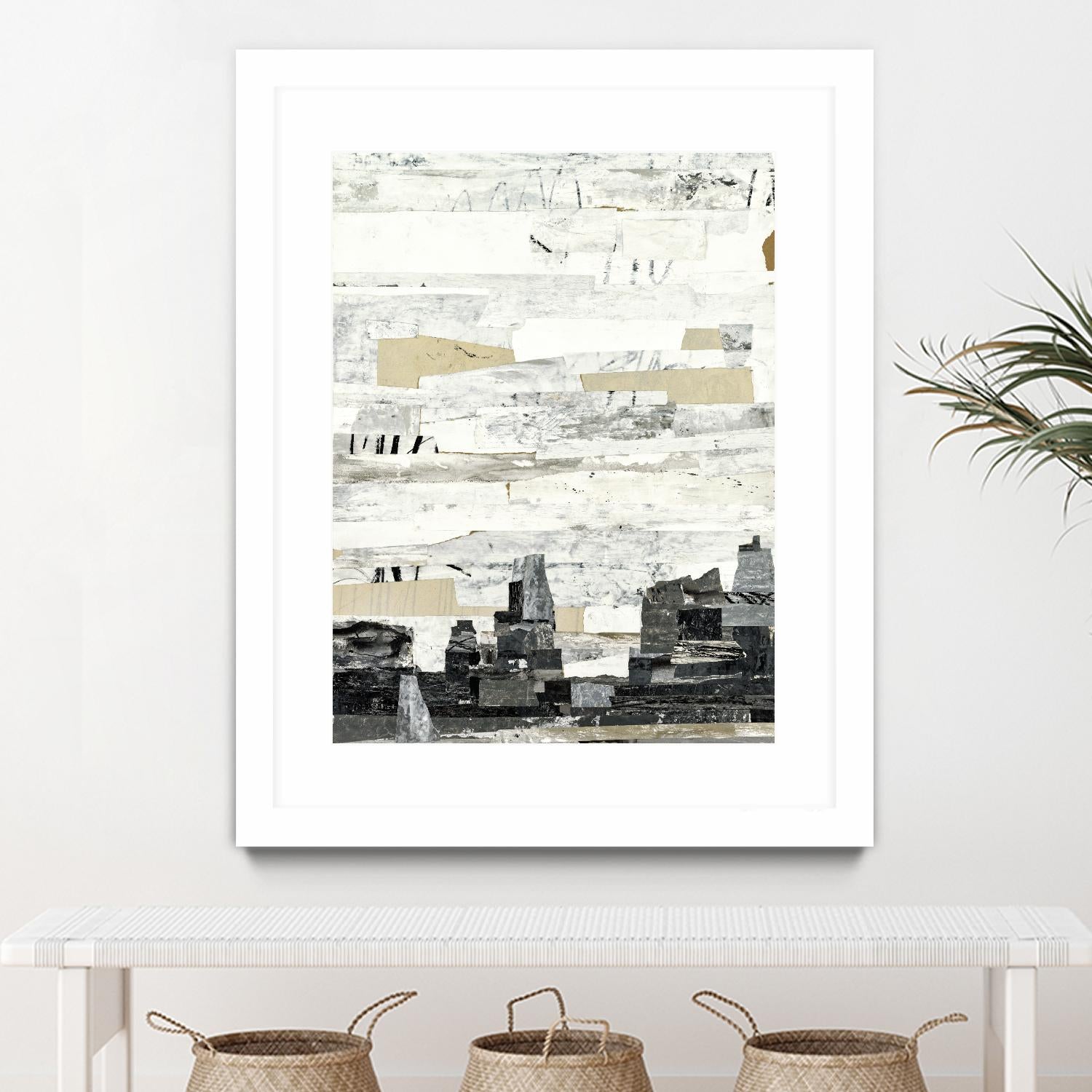 Linear Progression 4 by Kyle Goderwis on GIANT ART - grey abstract