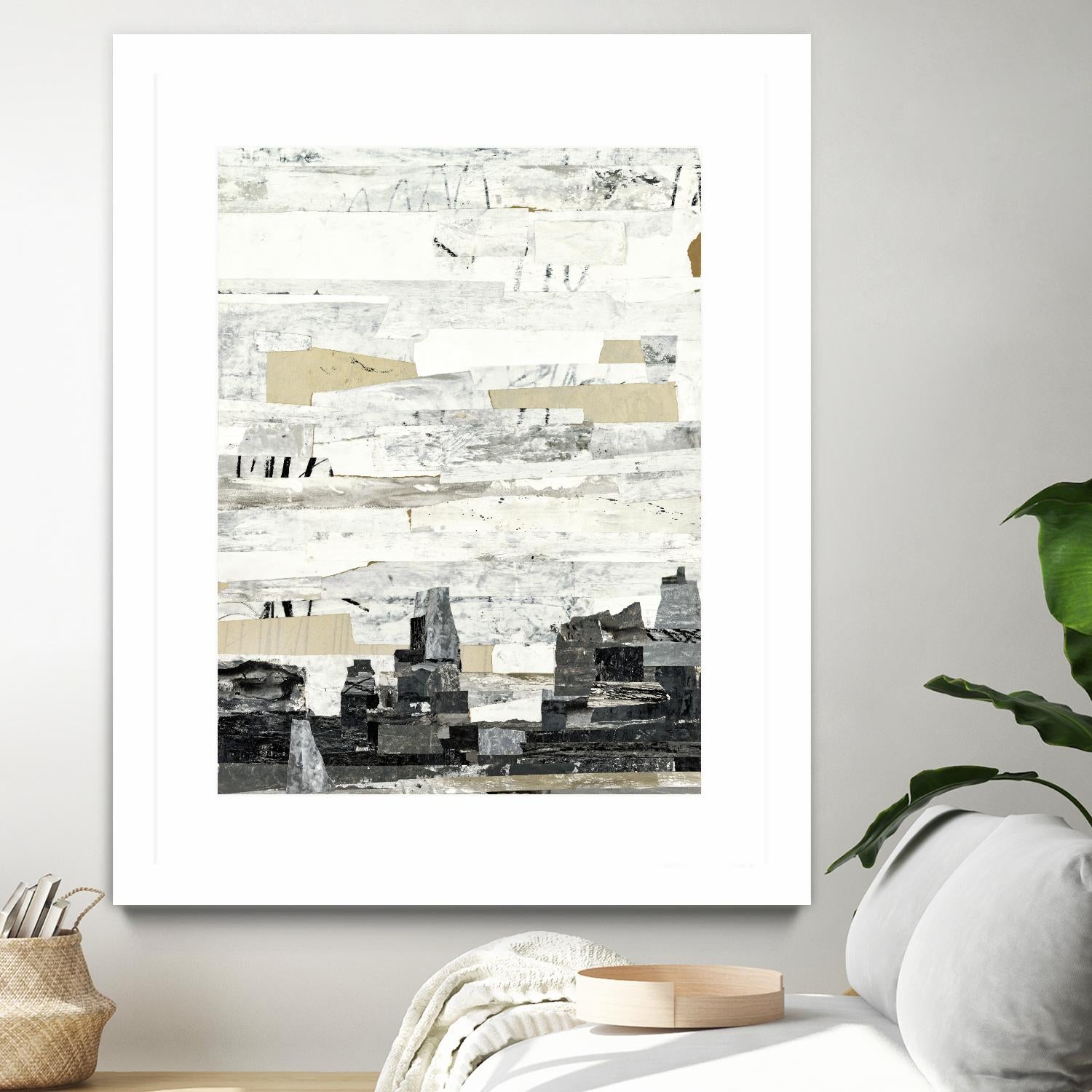 Linear Progression 4 by Kyle Goderwis on GIANT ART - grey abstract