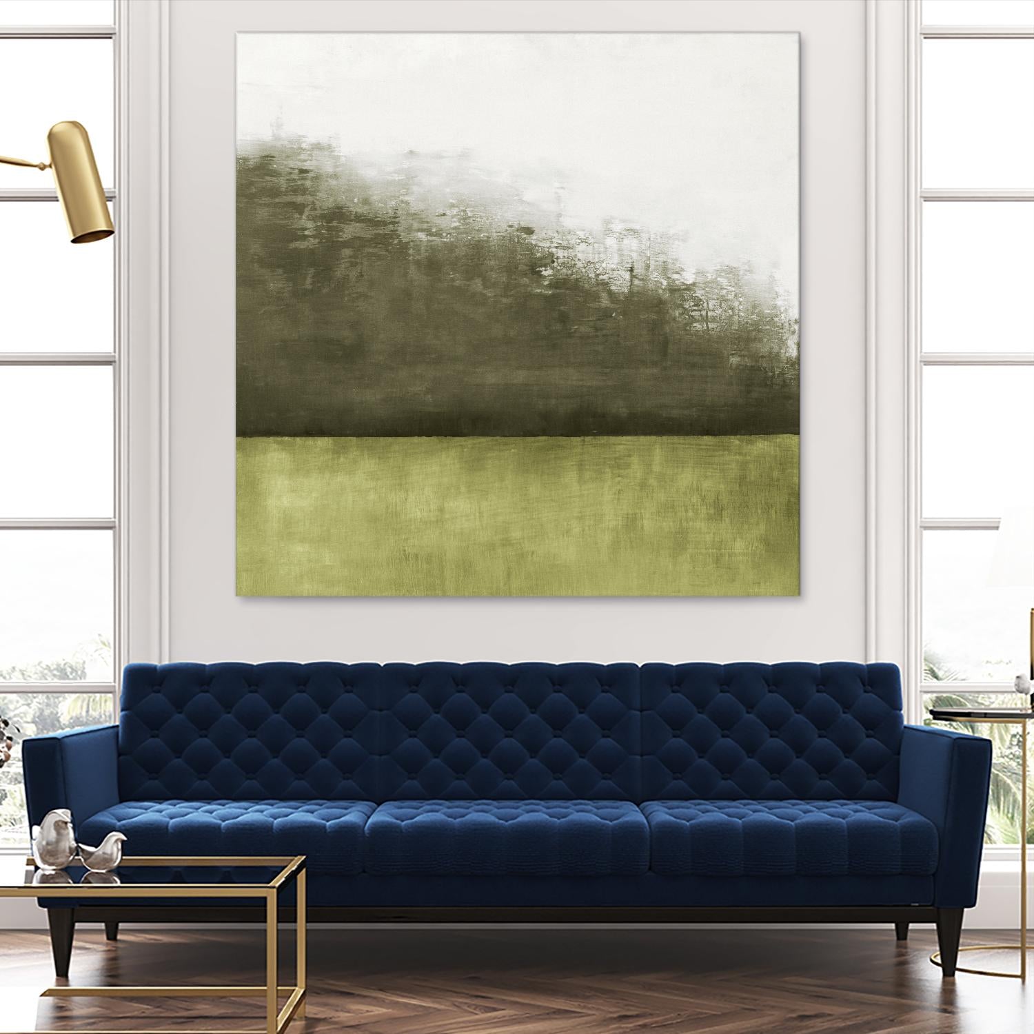 Of the Season C by Danna Harvey on GIANT ART - green landscape