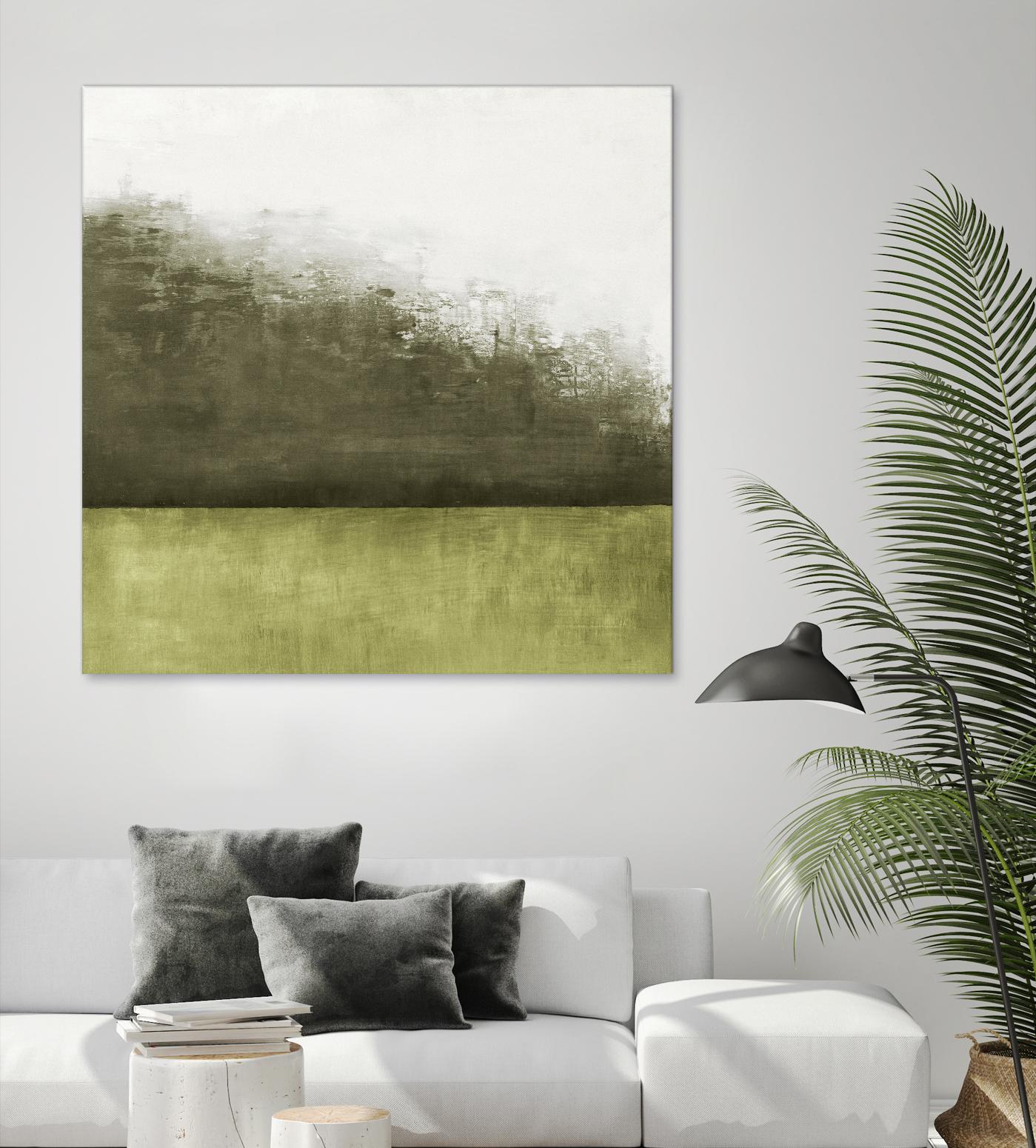 Of the Season C by Danna Harvey on GIANT ART - green landscape