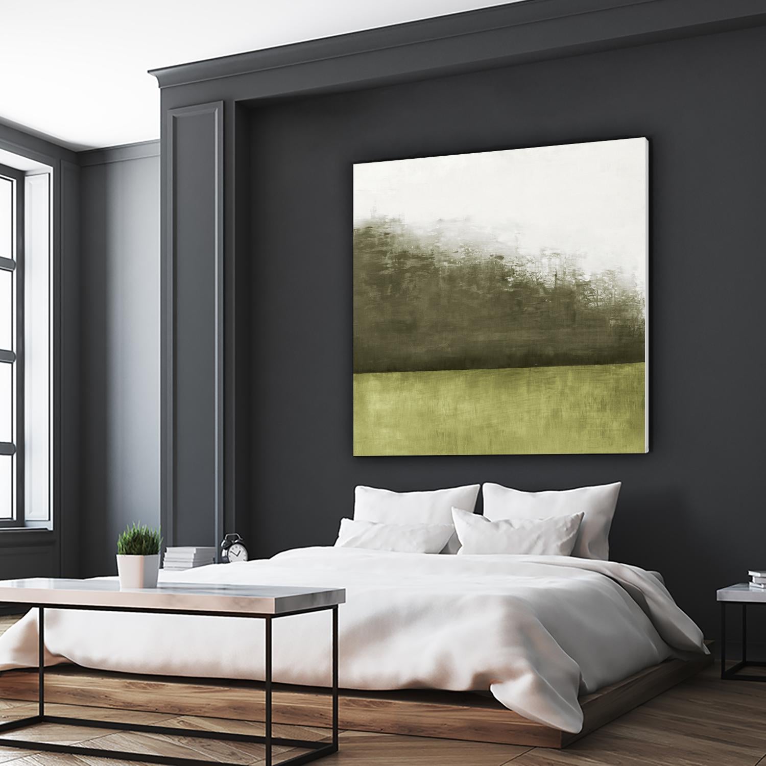 Of the Season C by Danna Harvey on GIANT ART - green landscape