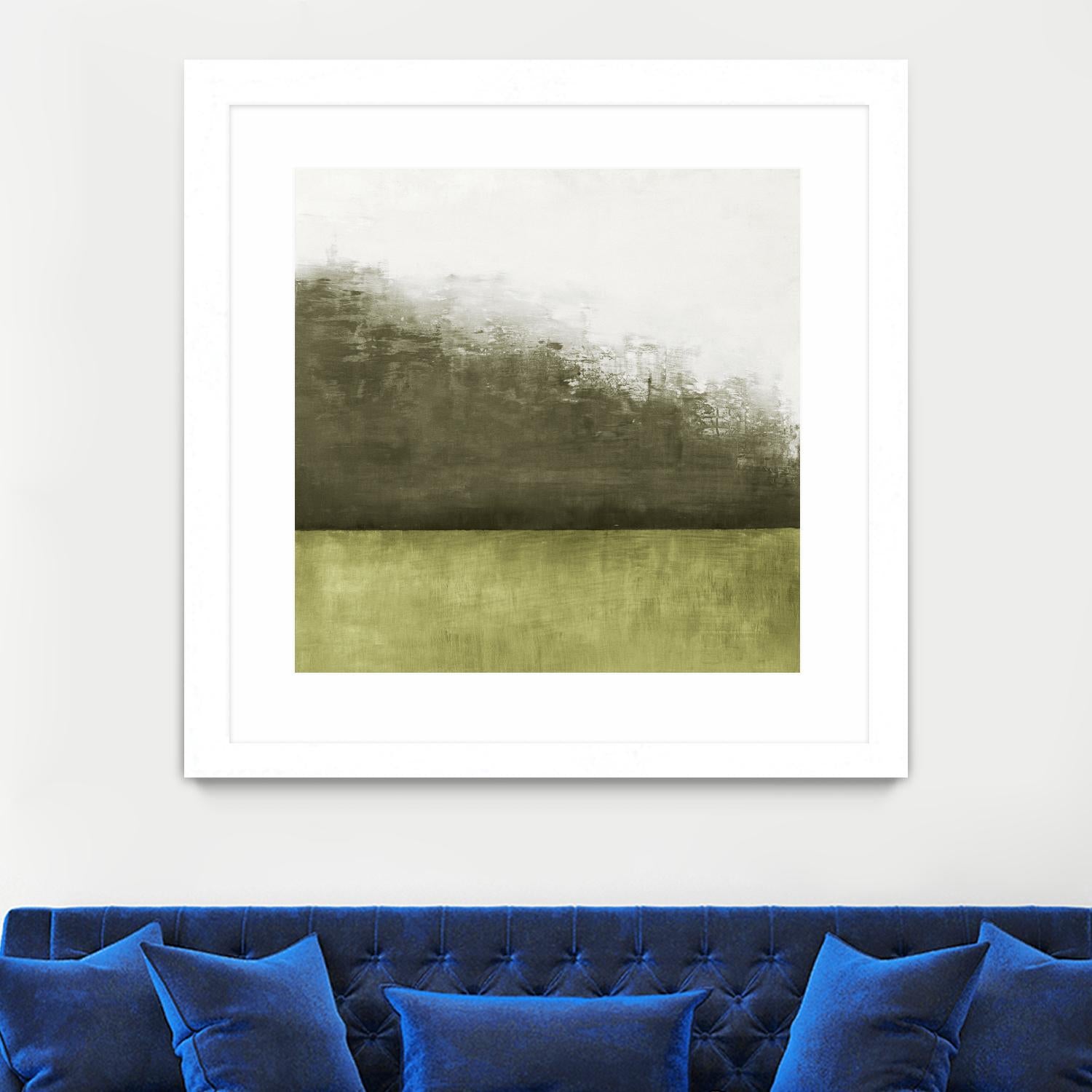 Of the Season C by Danna Harvey on GIANT ART - green landscape