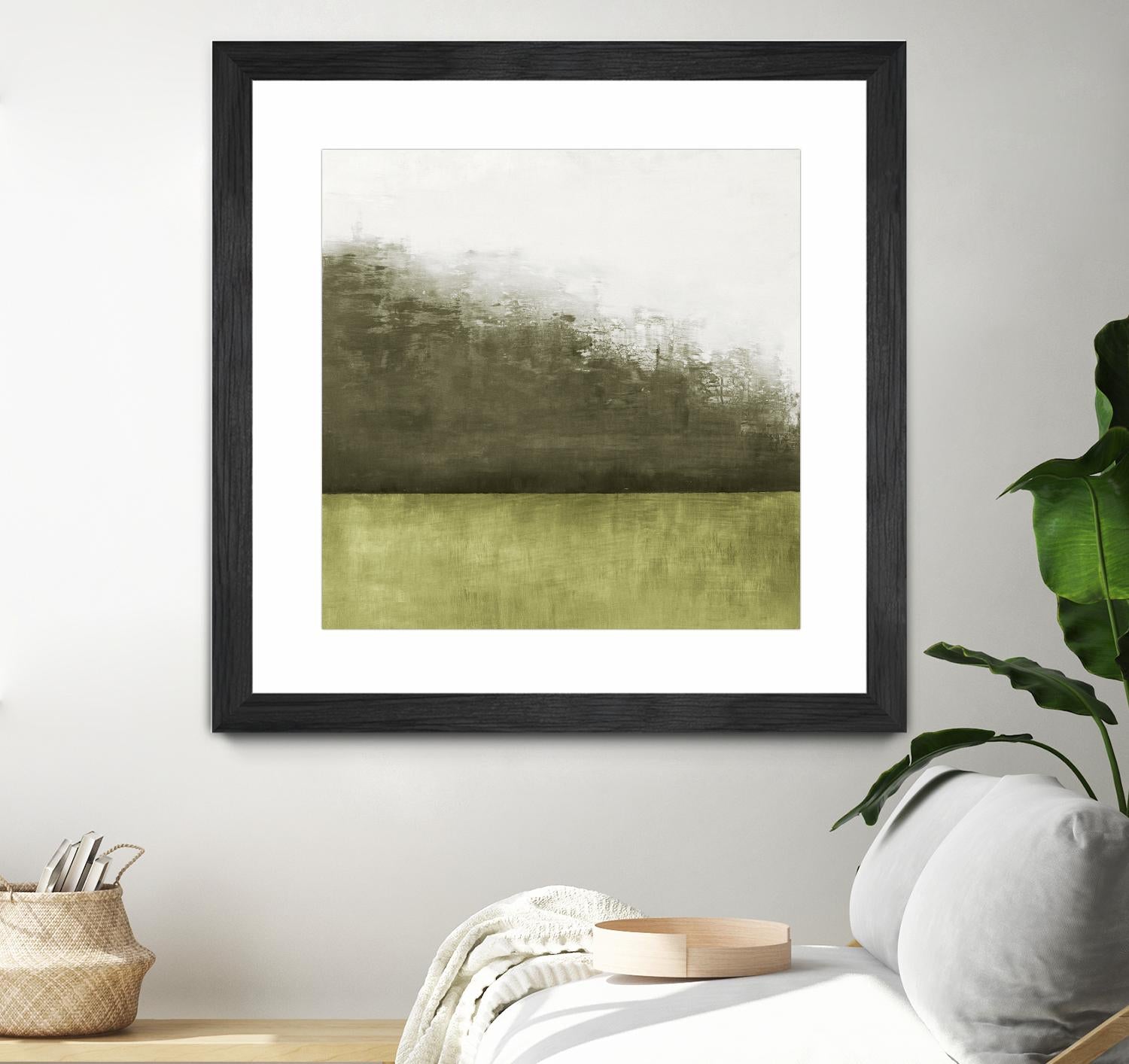 Of the Season C by Danna Harvey on GIANT ART - green landscape