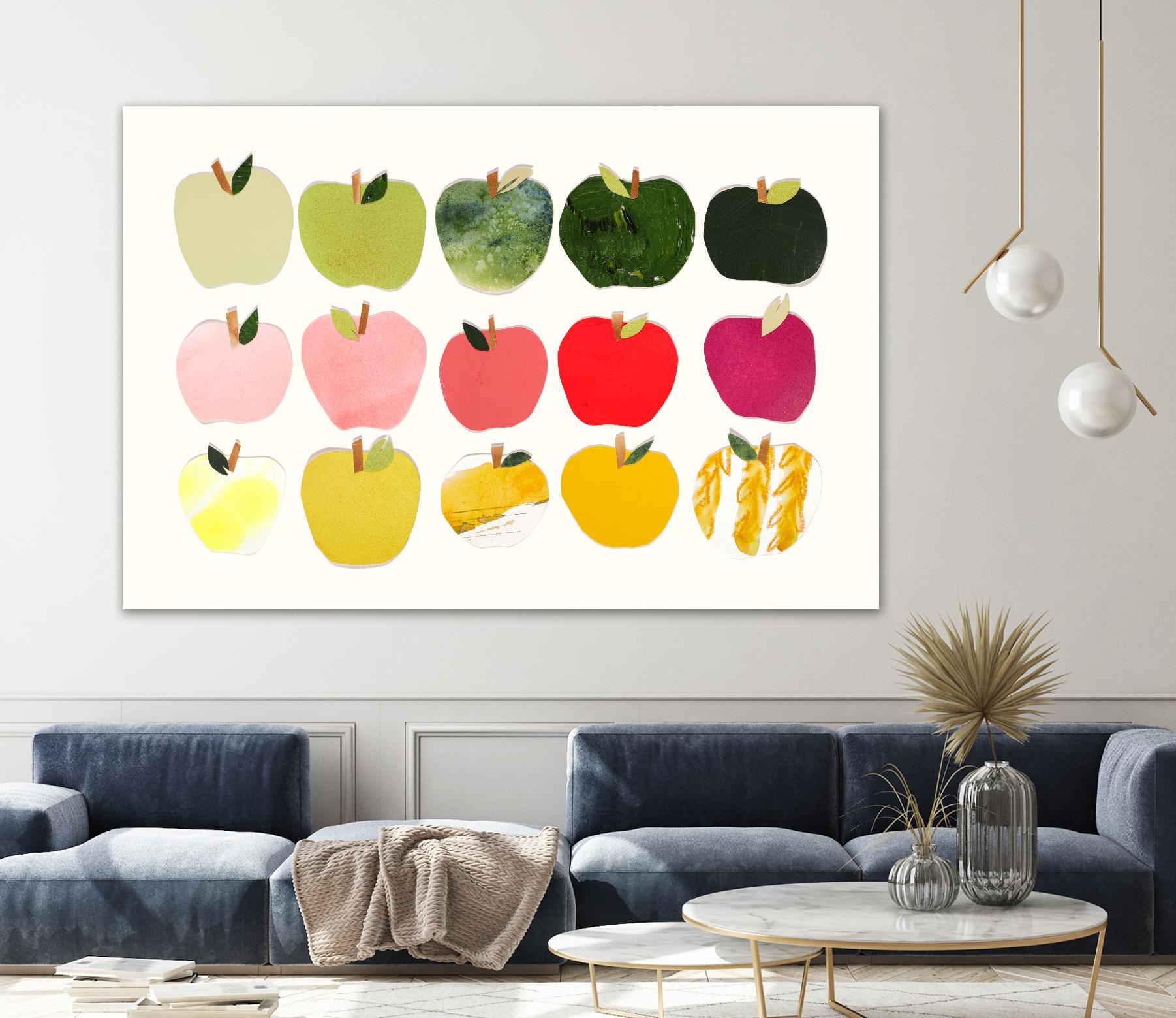 Apples to Apples by Emma Jones on GIANT ART - white still life