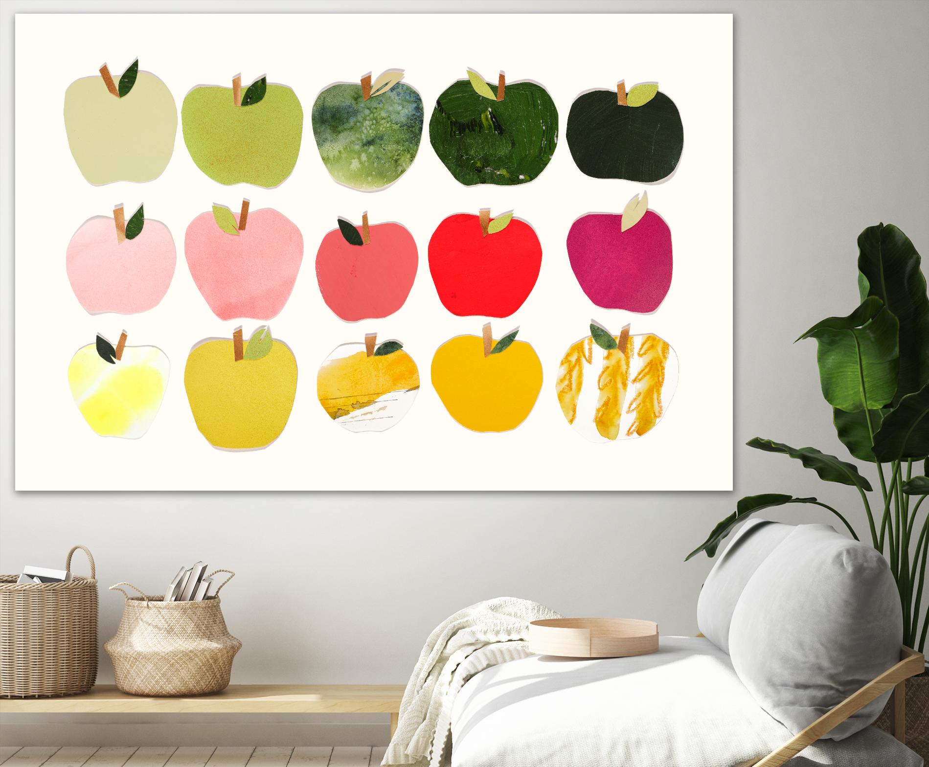 Apples to Apples by Emma Jones on GIANT ART - white still life