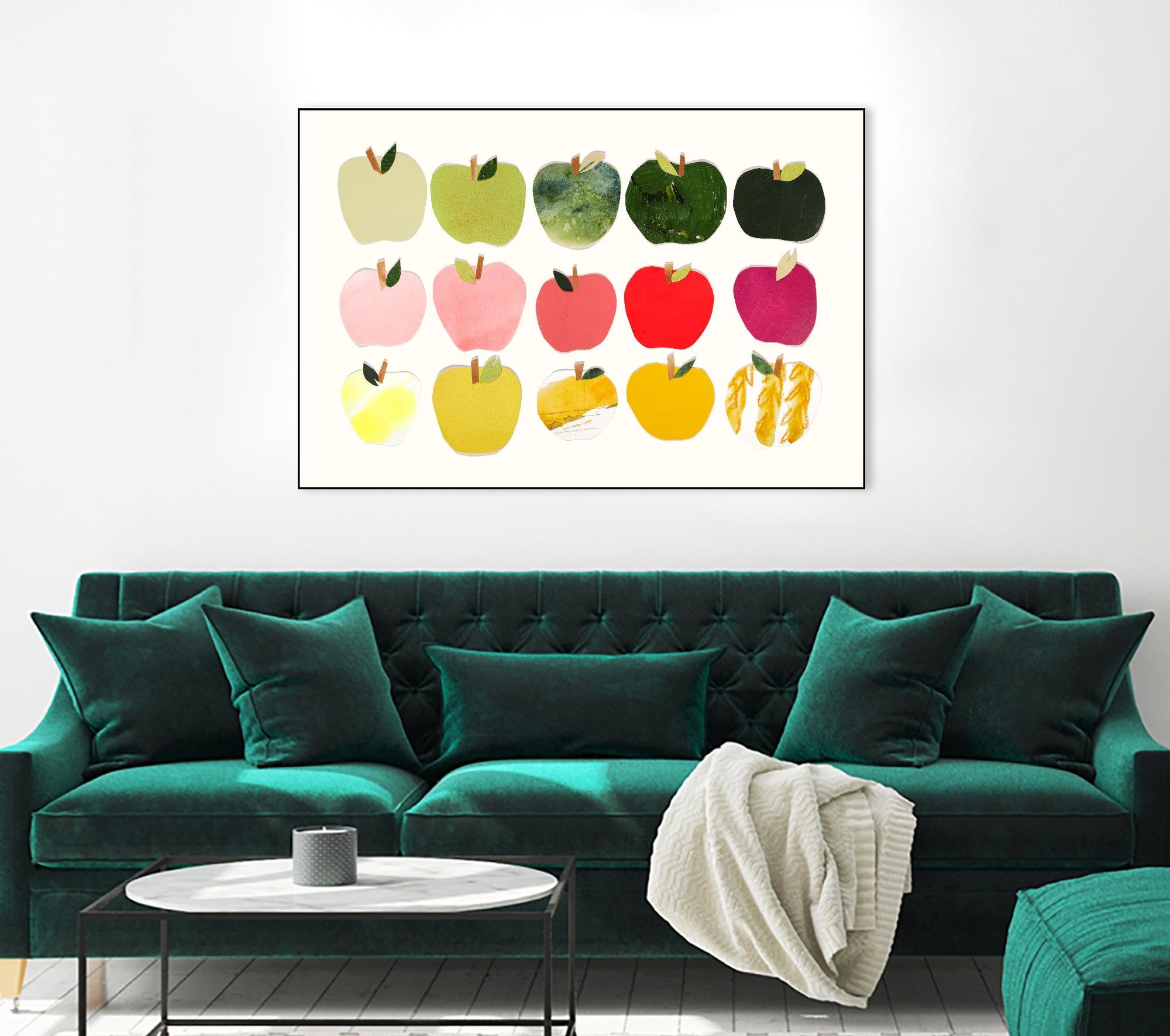 Apples to Apples by Emma Jones on GIANT ART - white still life