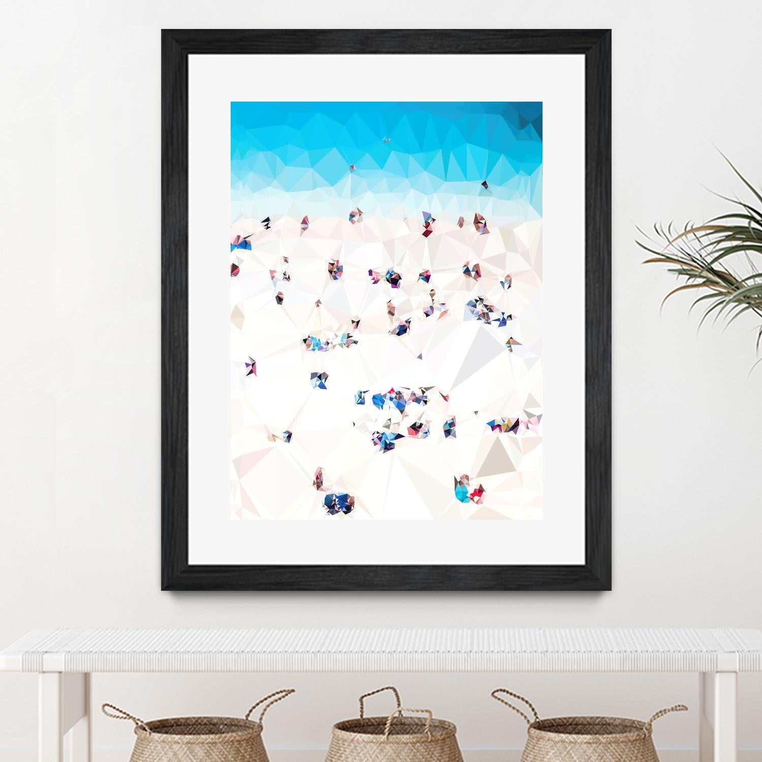 Beach Fragments A by THE Studio on GIANT ART - beige costal beach