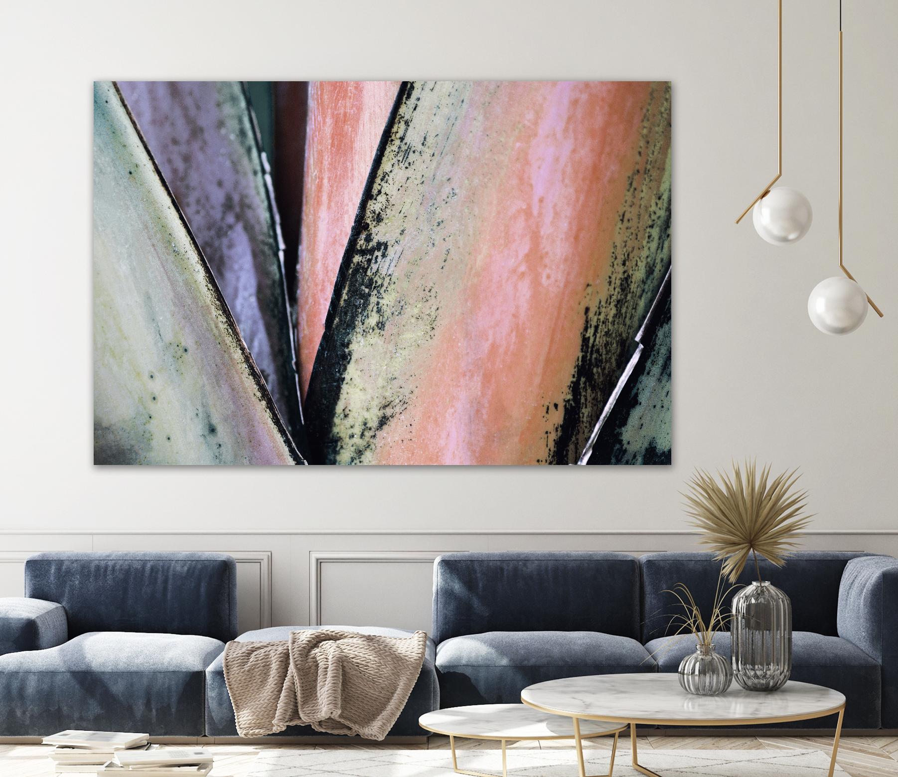 Contemporary Palm Leaves 1 by THE Studio on GIANT ART - brown contemporary