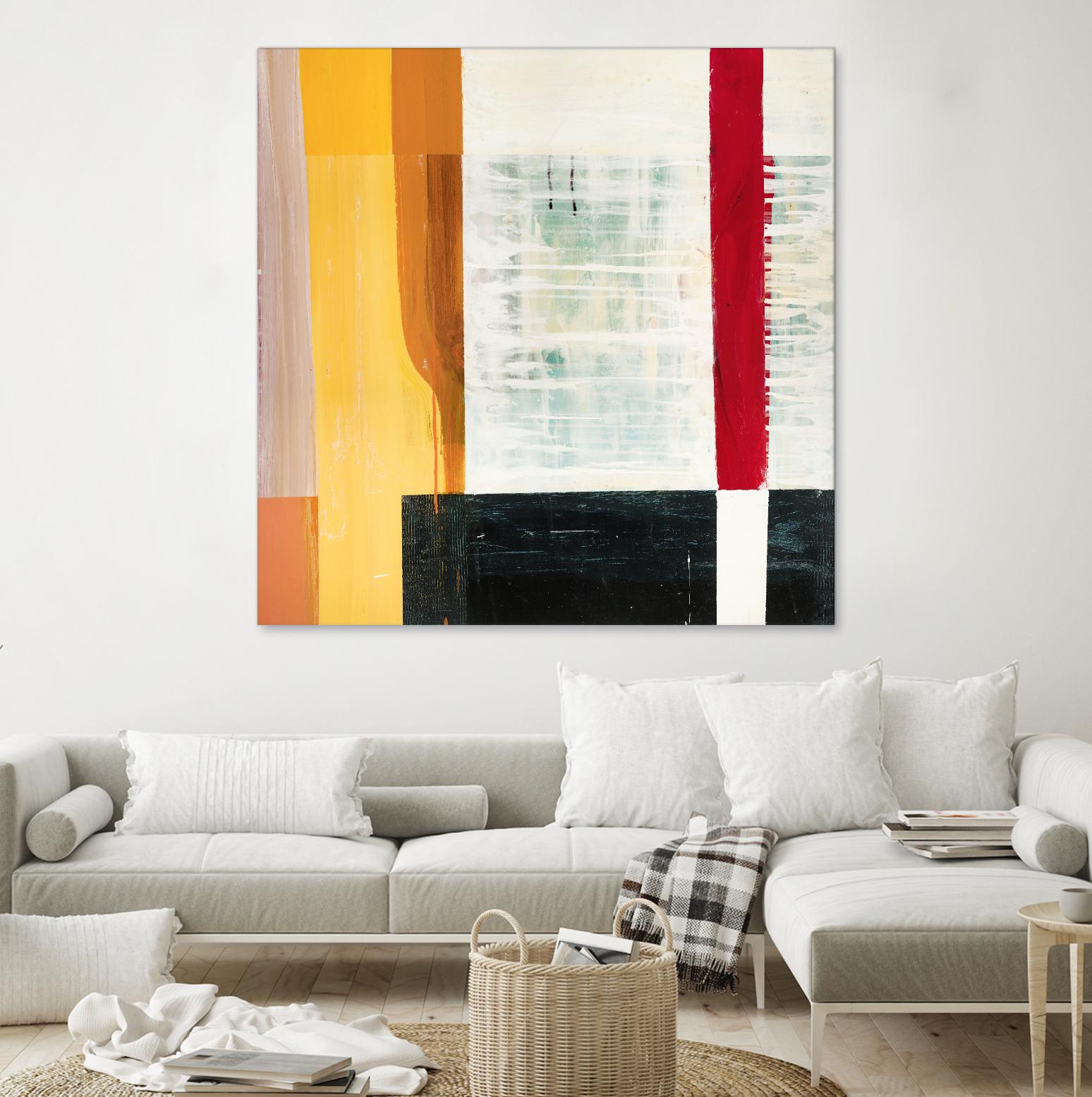 Window 2 by Akiko Hiromoto on GIANT ART - white abstract