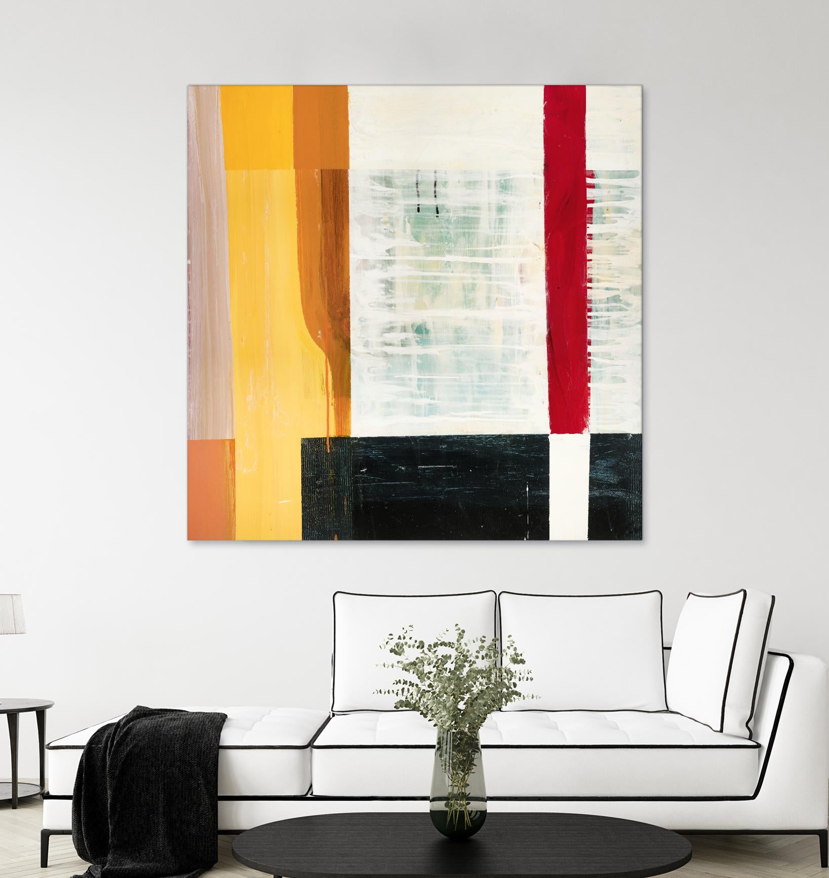 Window 2 by Akiko Hiromoto on GIANT ART - white abstract