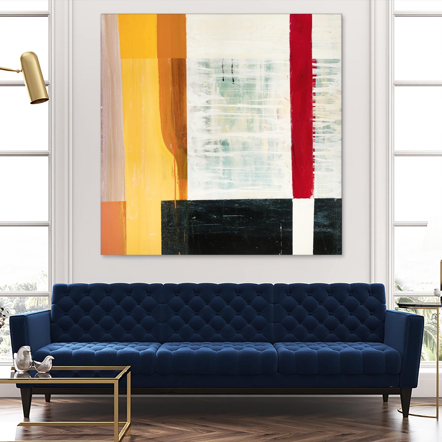 Window 2 by Akiko Hiromoto on GIANT ART - white abstract