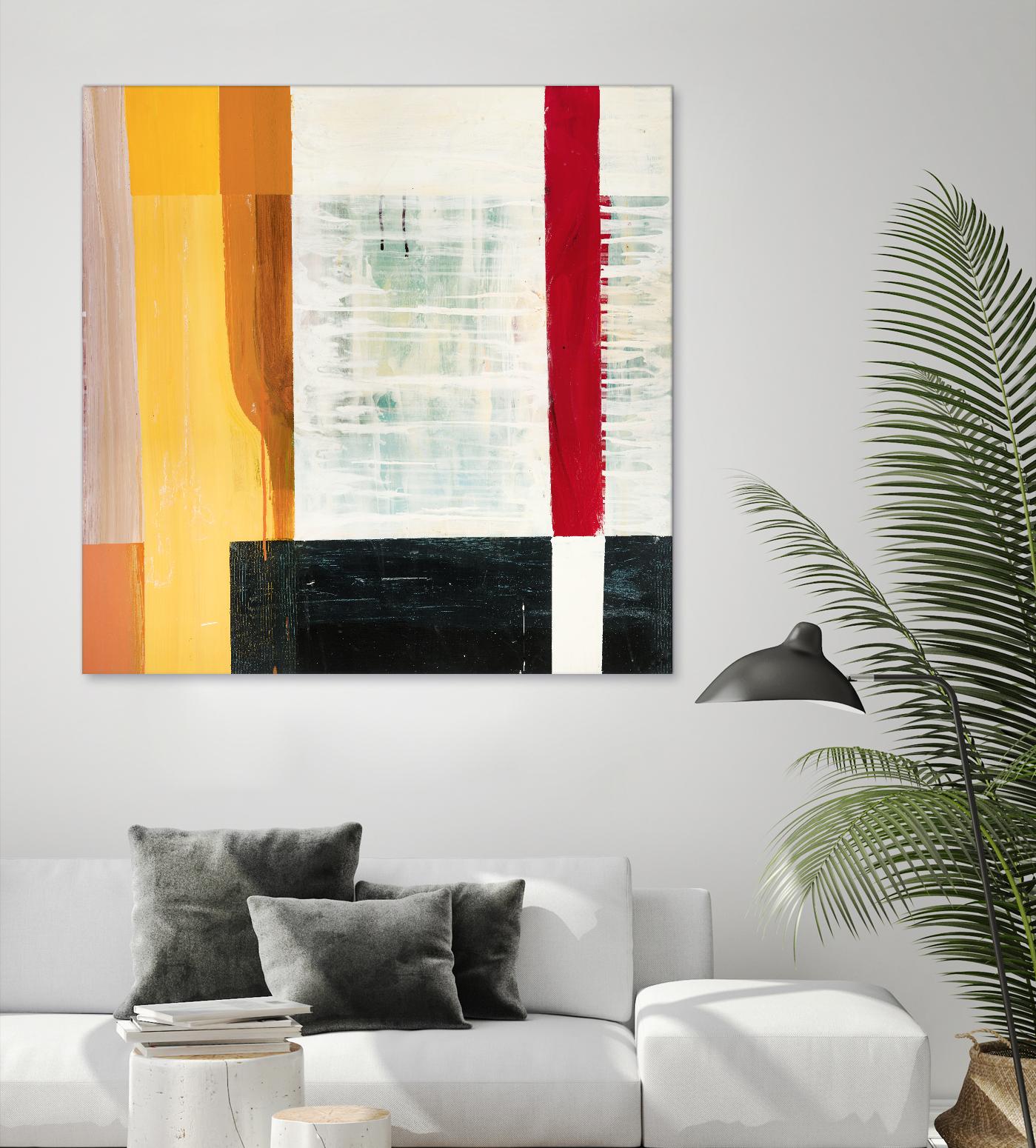 Window 2 by Akiko Hiromoto on GIANT ART - white abstract