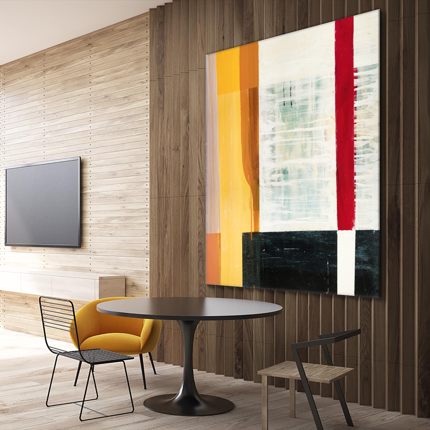 Window 2 by Akiko Hiromoto on GIANT ART - white abstract