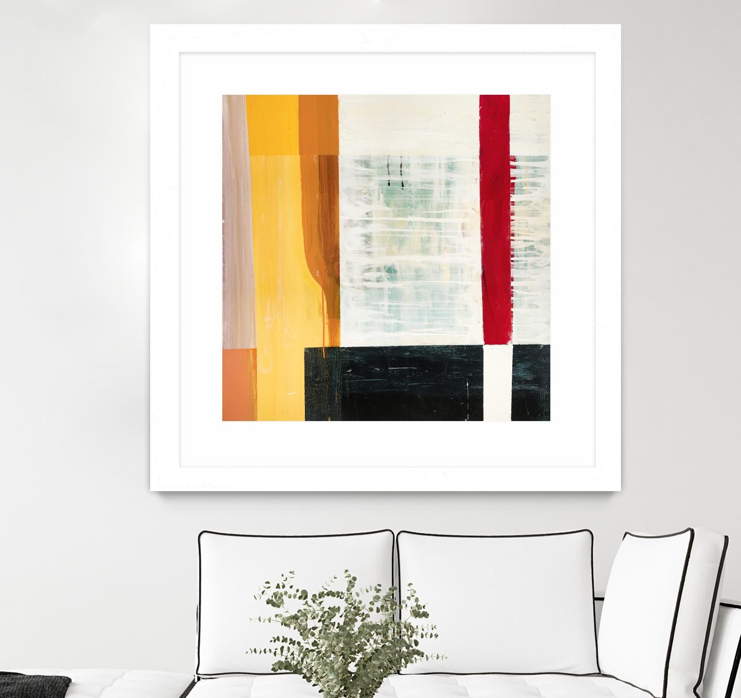 Window 2 by Akiko Hiromoto on GIANT ART - white abstract