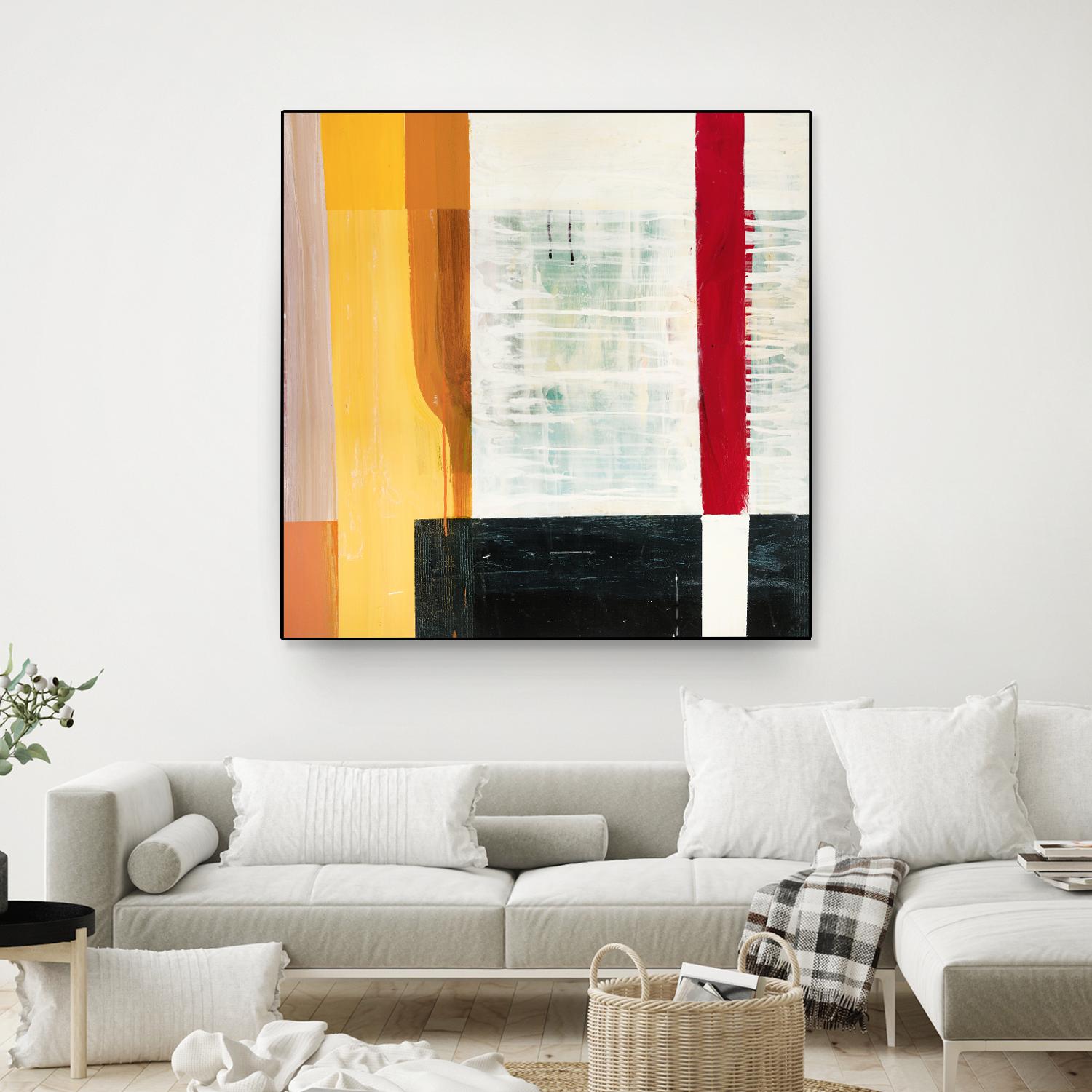 Window 2 by Akiko Hiromoto on GIANT ART - white abstract