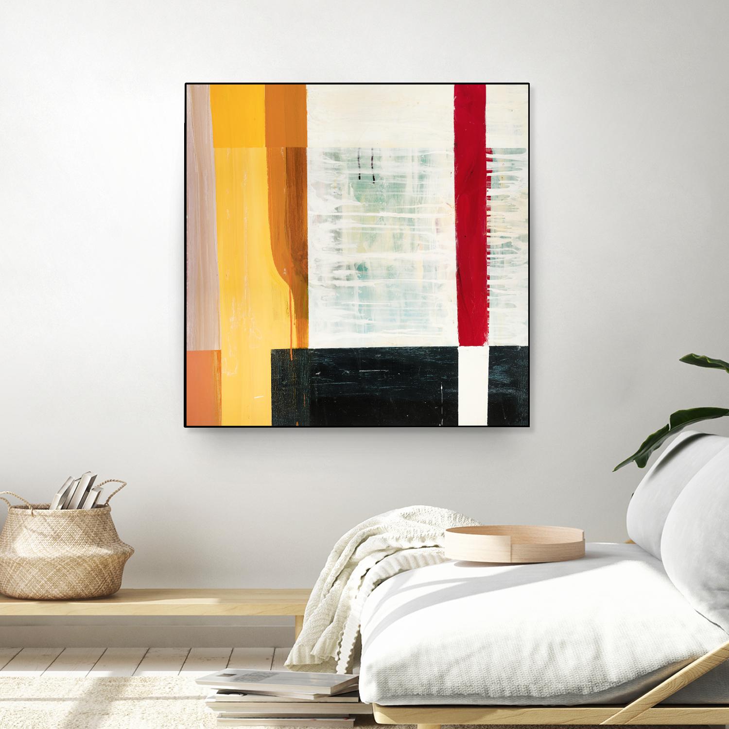 Window 2 by Akiko Hiromoto on GIANT ART - white abstract