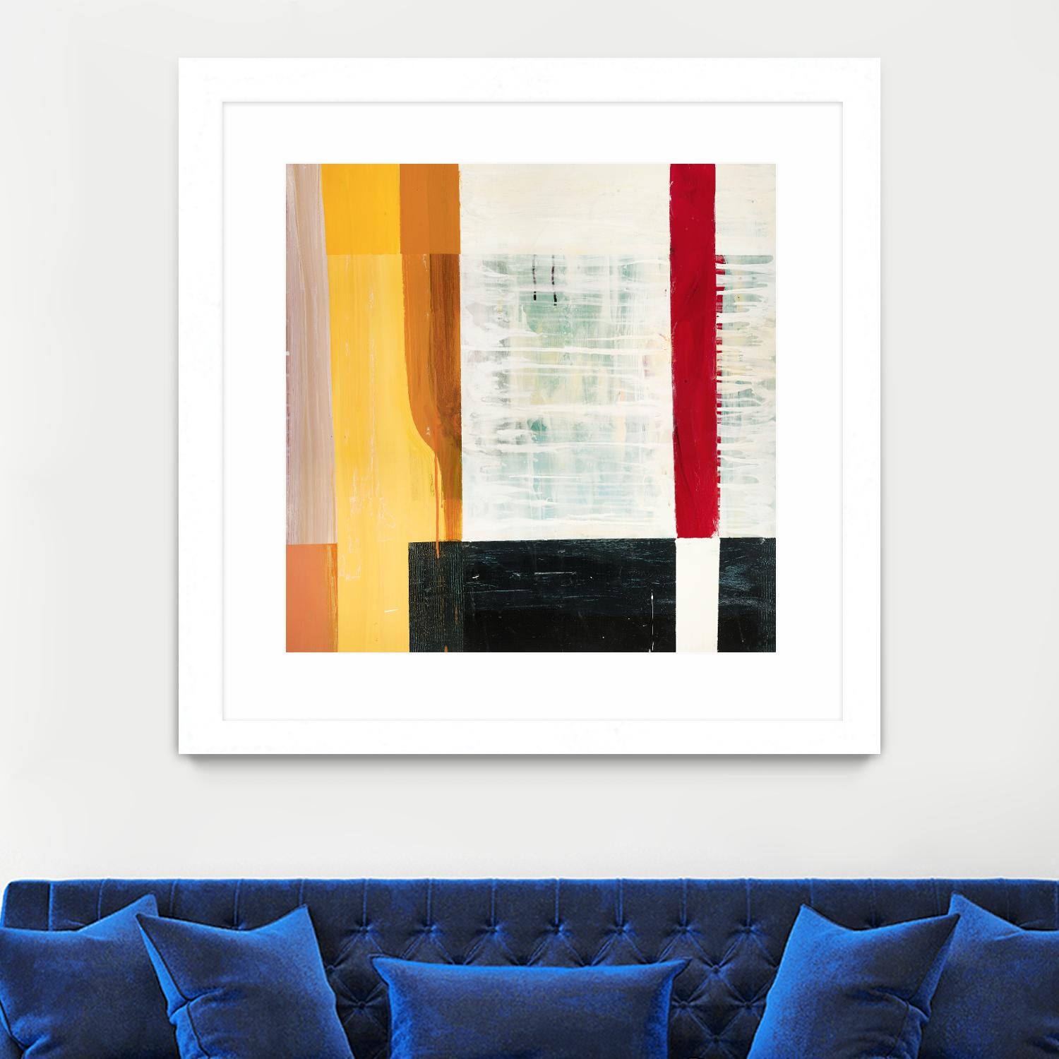 Window 2 by Akiko Hiromoto on GIANT ART - white abstract