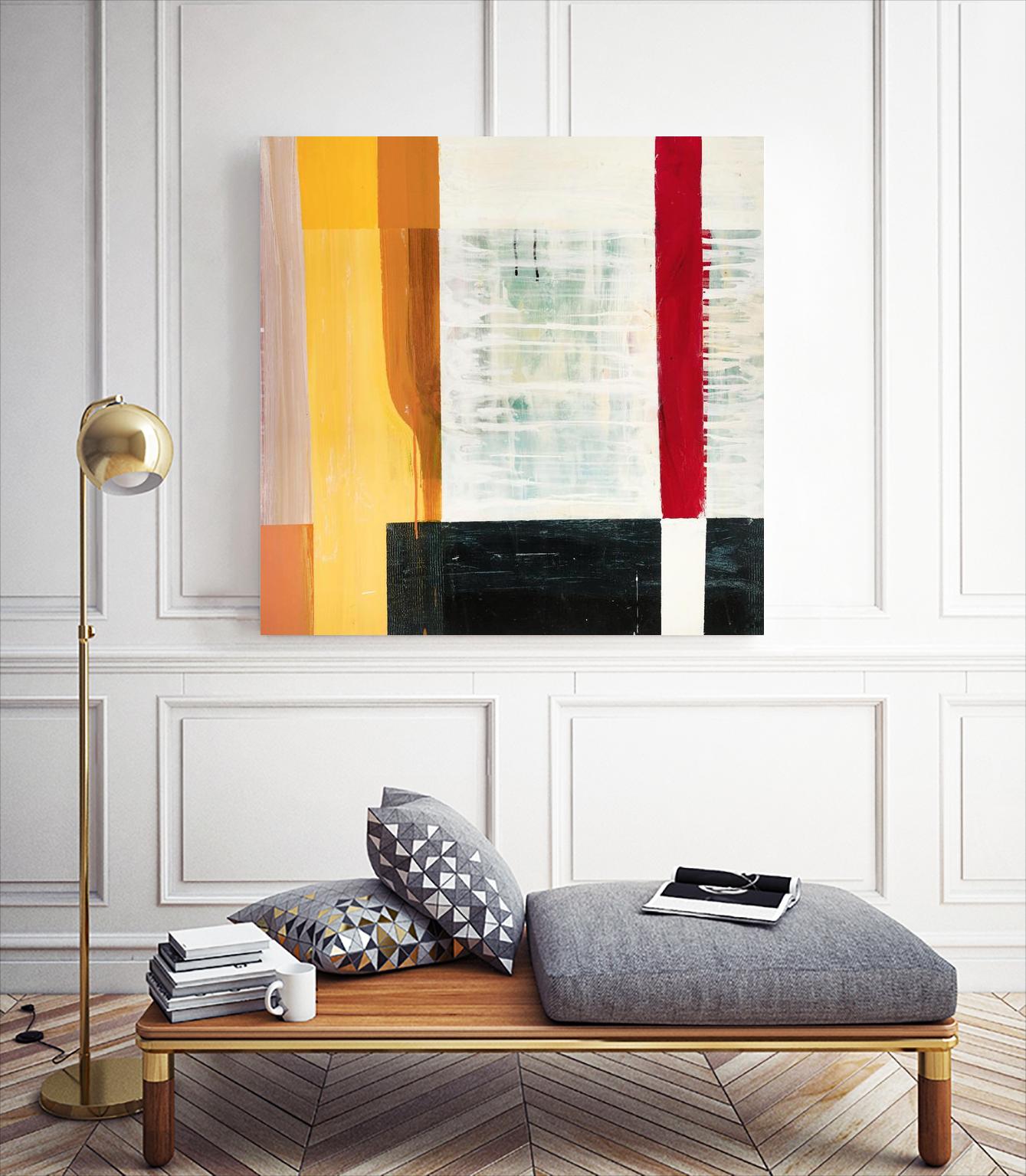 Window 2 by Akiko Hiromoto on GIANT ART - white abstract