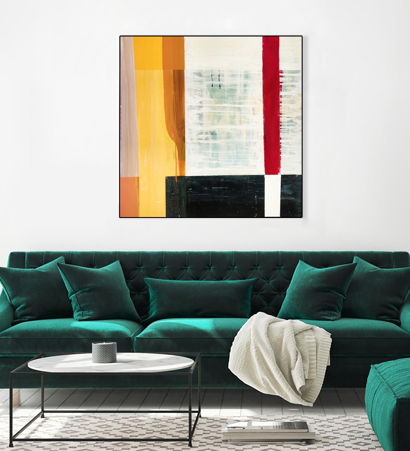 Window 2 by Akiko Hiromoto on GIANT ART - white abstract