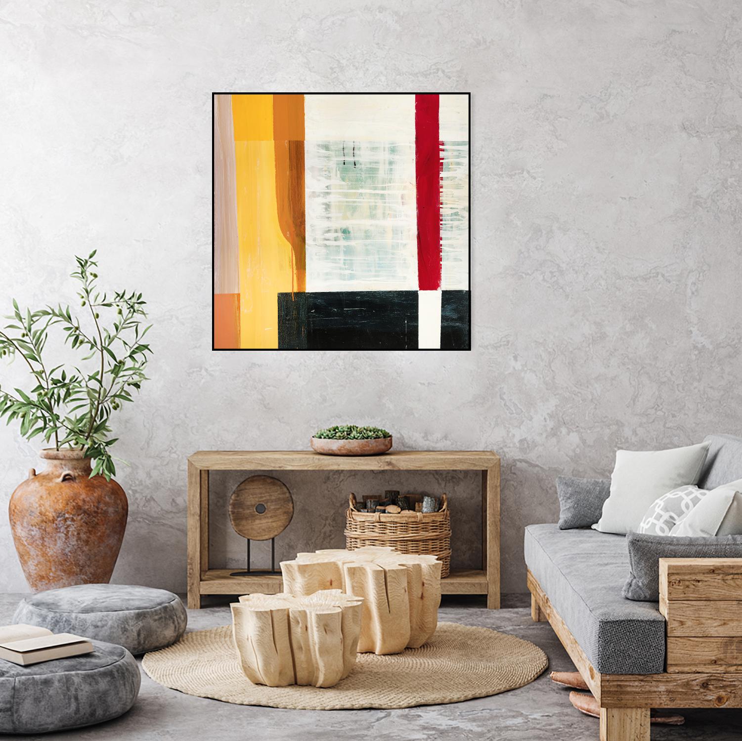 Window 2 by Akiko Hiromoto on GIANT ART - white abstract